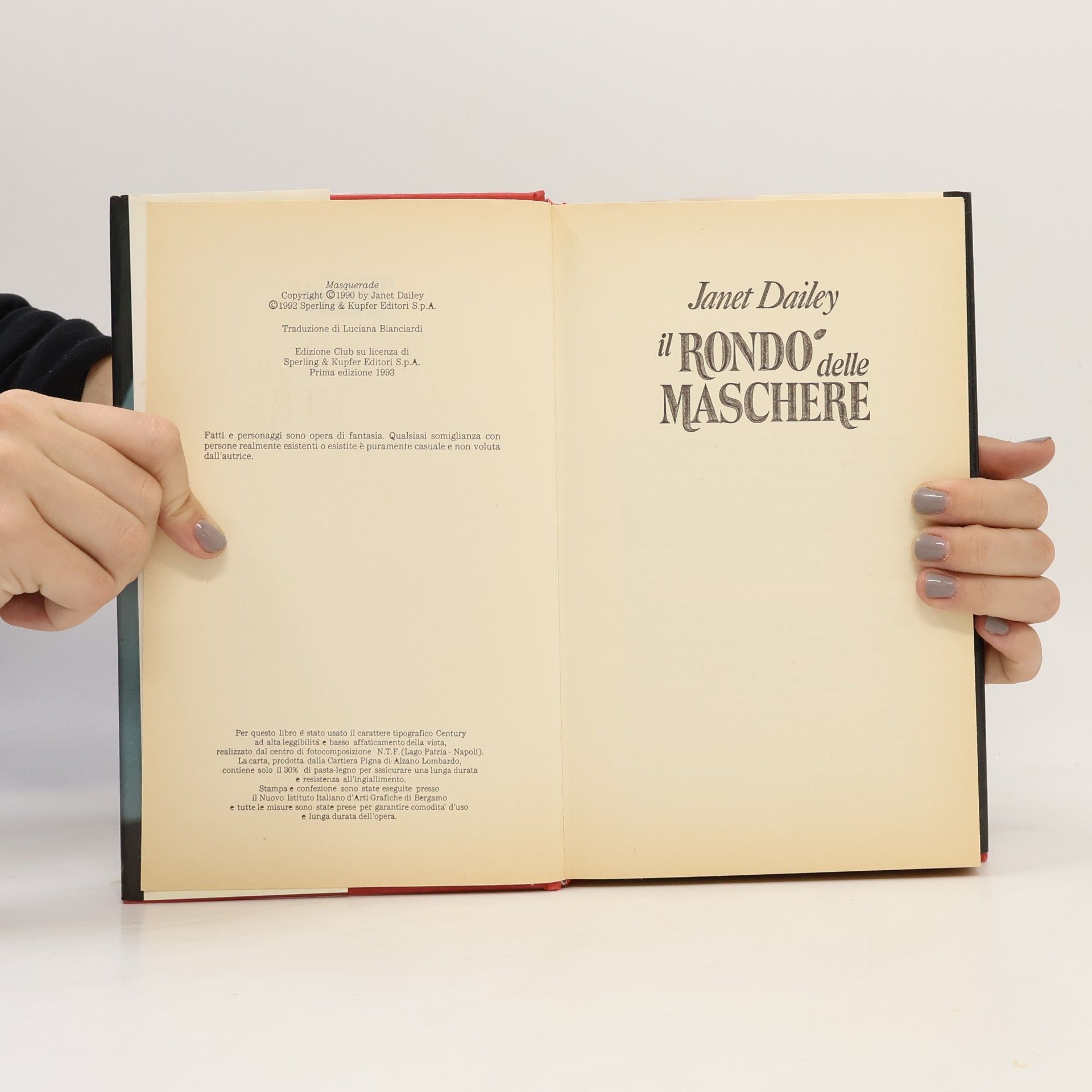 Janet Dailey Il rondò delle maschere