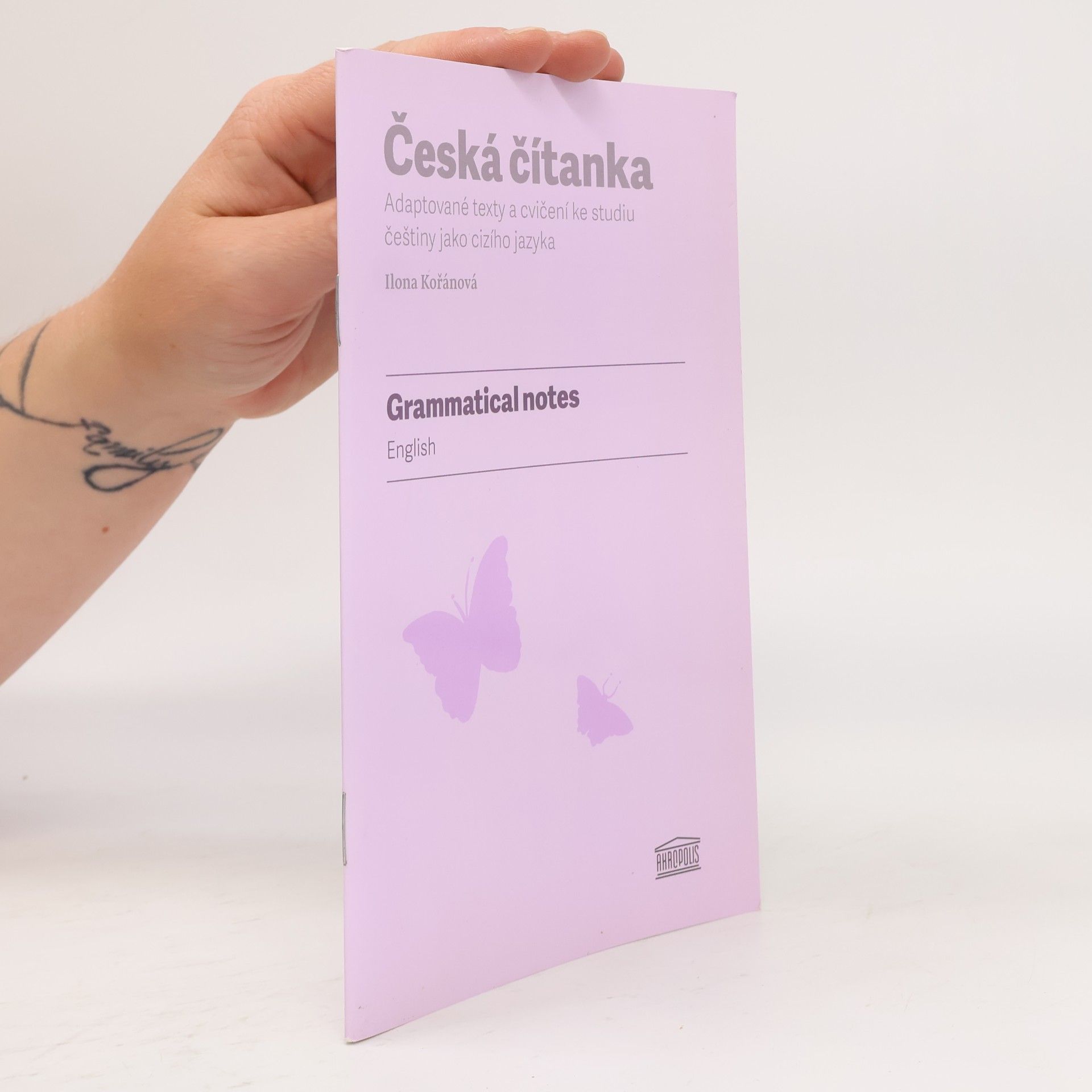 Česká čítanka. Grammatical Notes