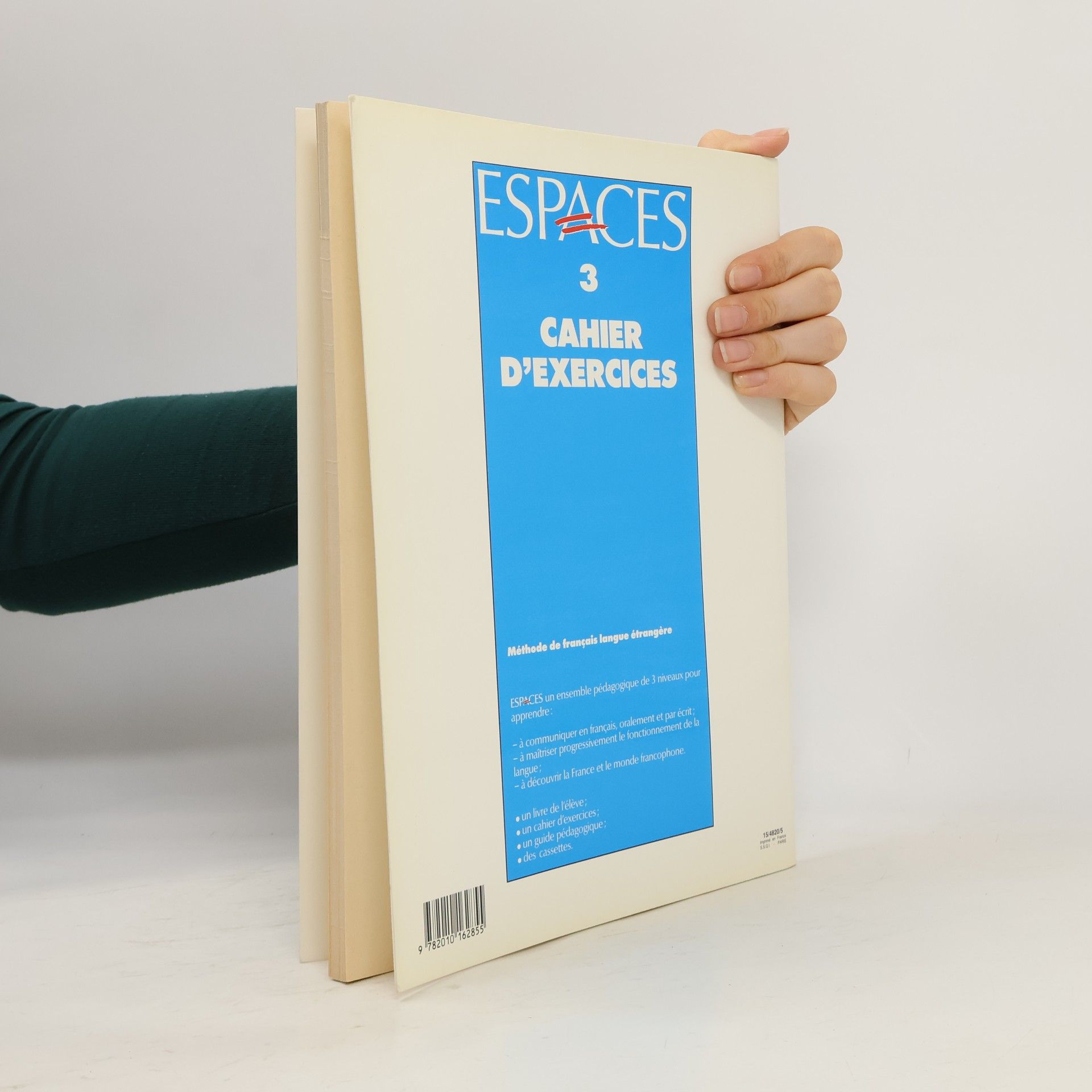 Guy Capelle Espaces 3: Cahier d'exercices