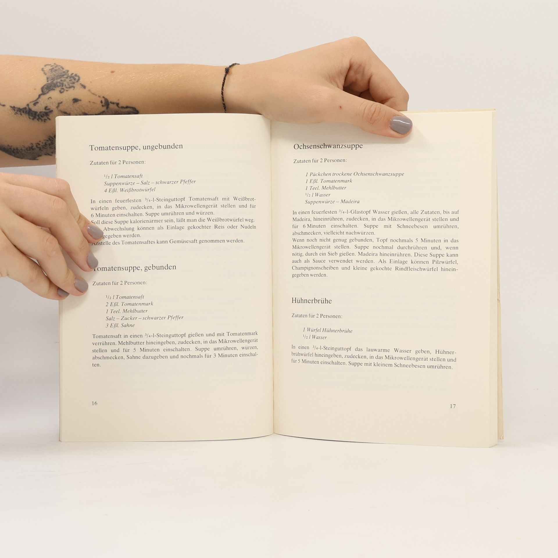 Karl Adam Mikrowellen Kochbuch