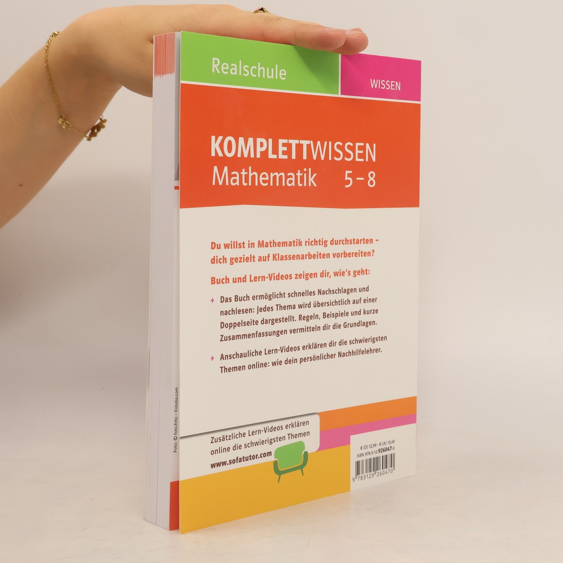 Thomas Sebastian KomplettWissen Realschule Mathematik 5.-8. Klasse