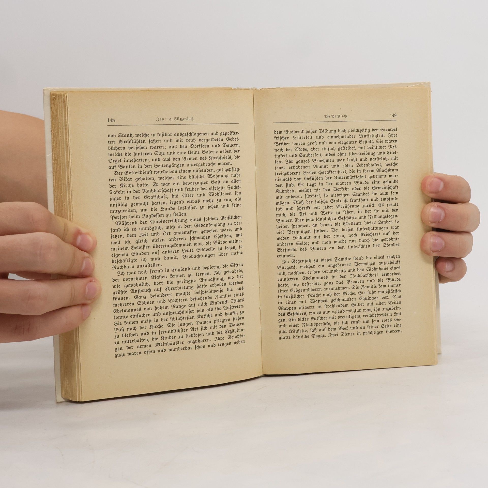 Washington Irving Skizzenbuch 1