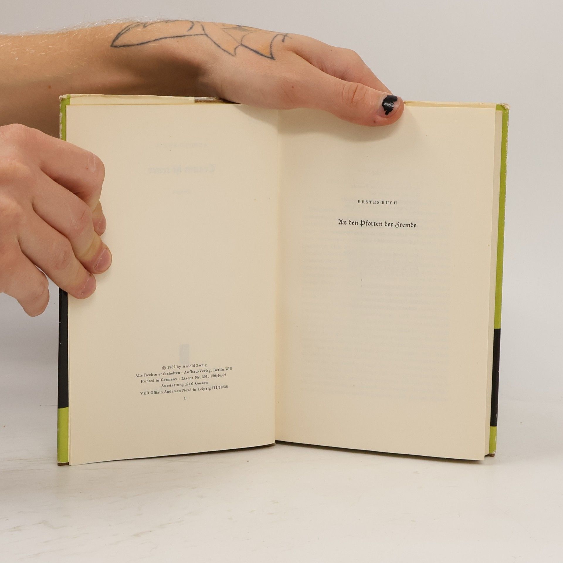 Arnold Zweig Traum ist teuer