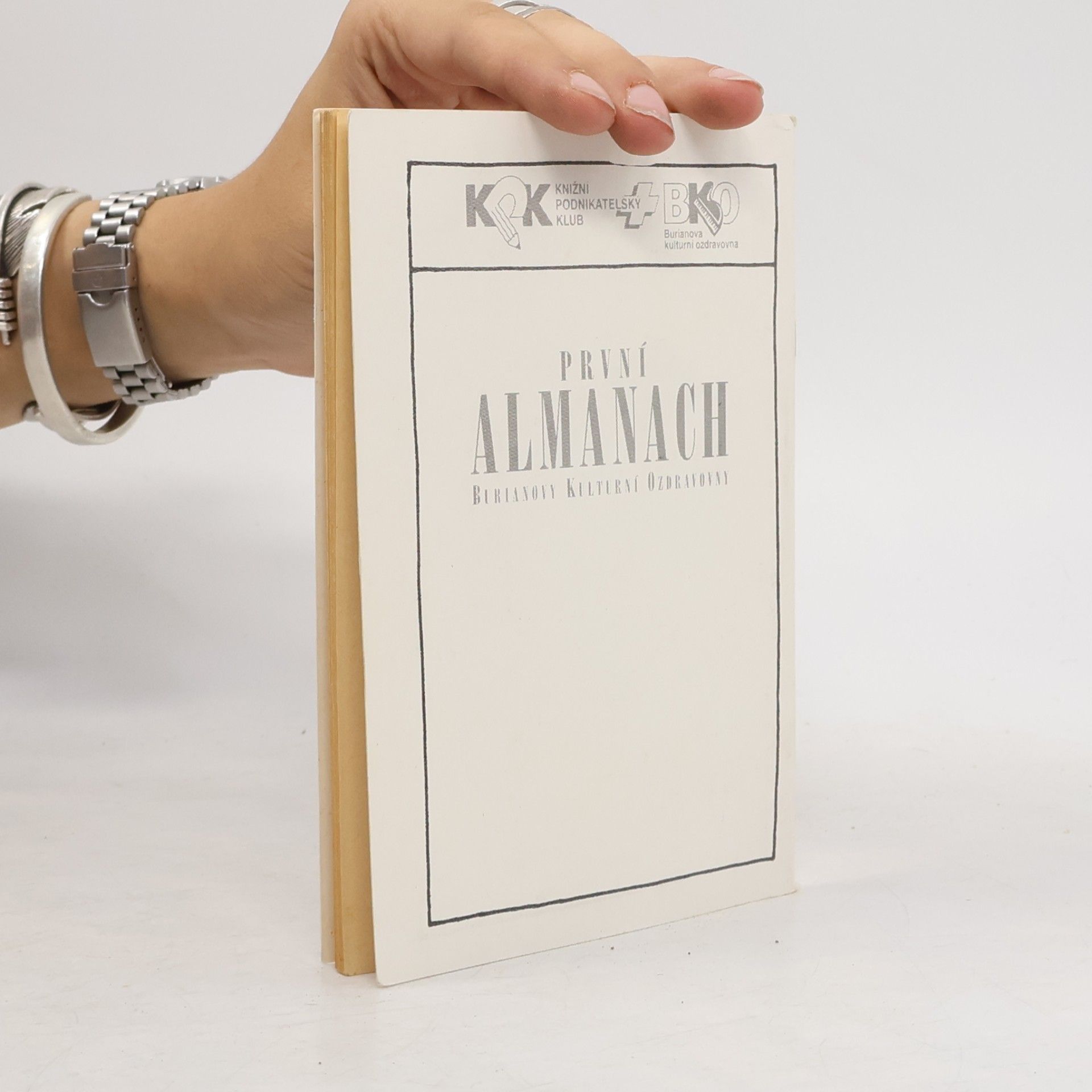 Jan Burian První almanach Burianovy kulurní ozdravovny