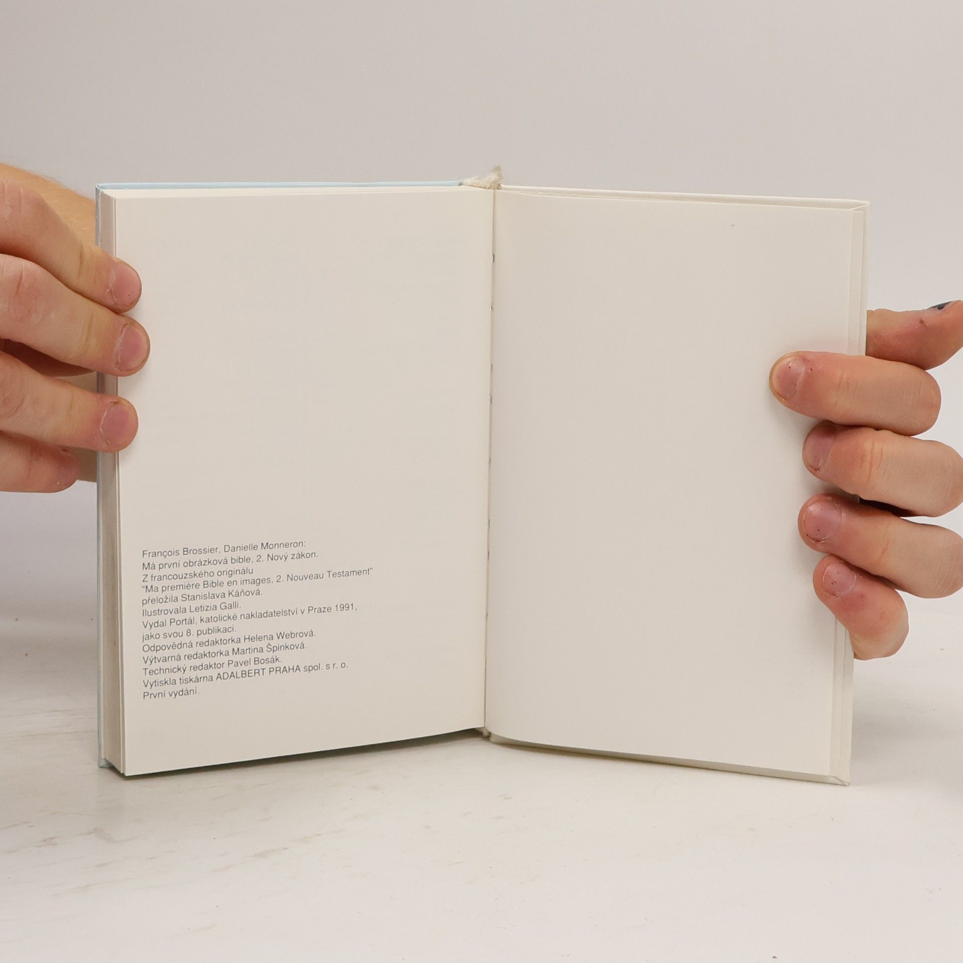 Francois Brossier Moje první obrázková bible. 2., Nový zákon