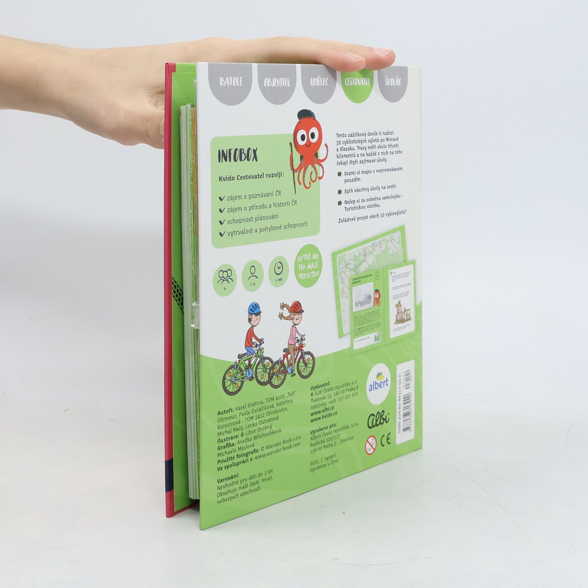 Autorenkollektiv Cyklovýlety zážitkový deník: Morava a Slezsko