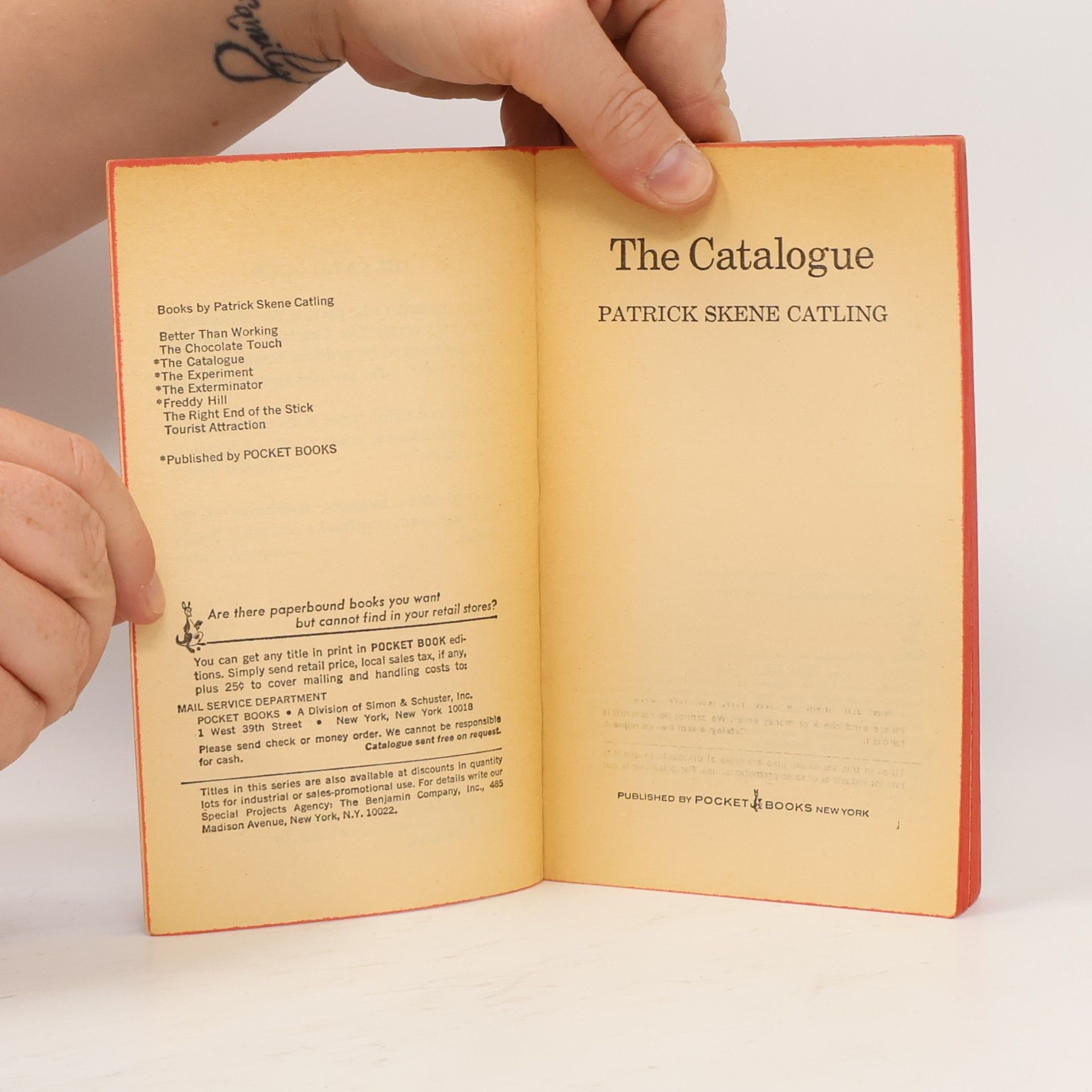 Patrick Skene Catling The Catalogue