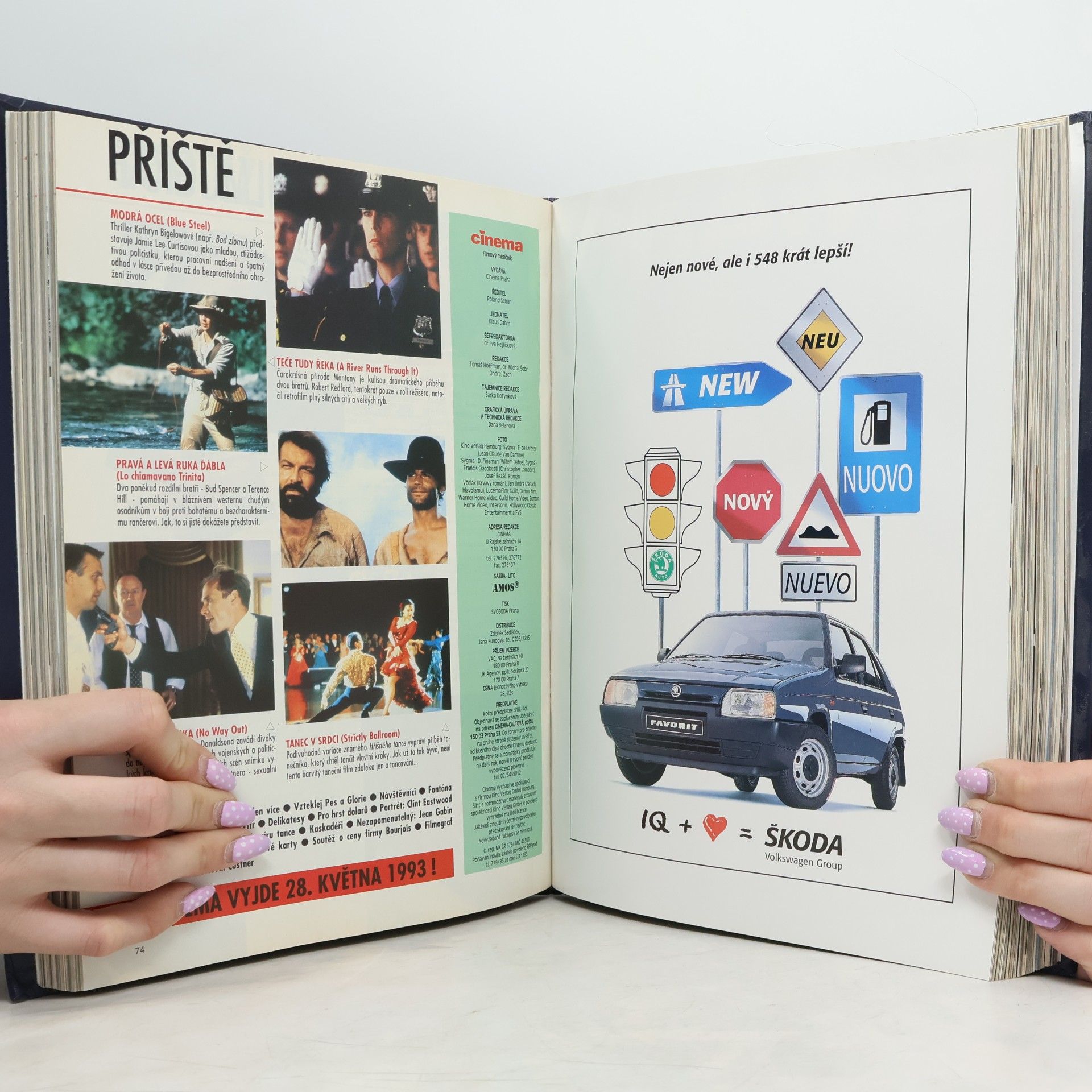 Autores varios Cinema ročník 1993/1-12