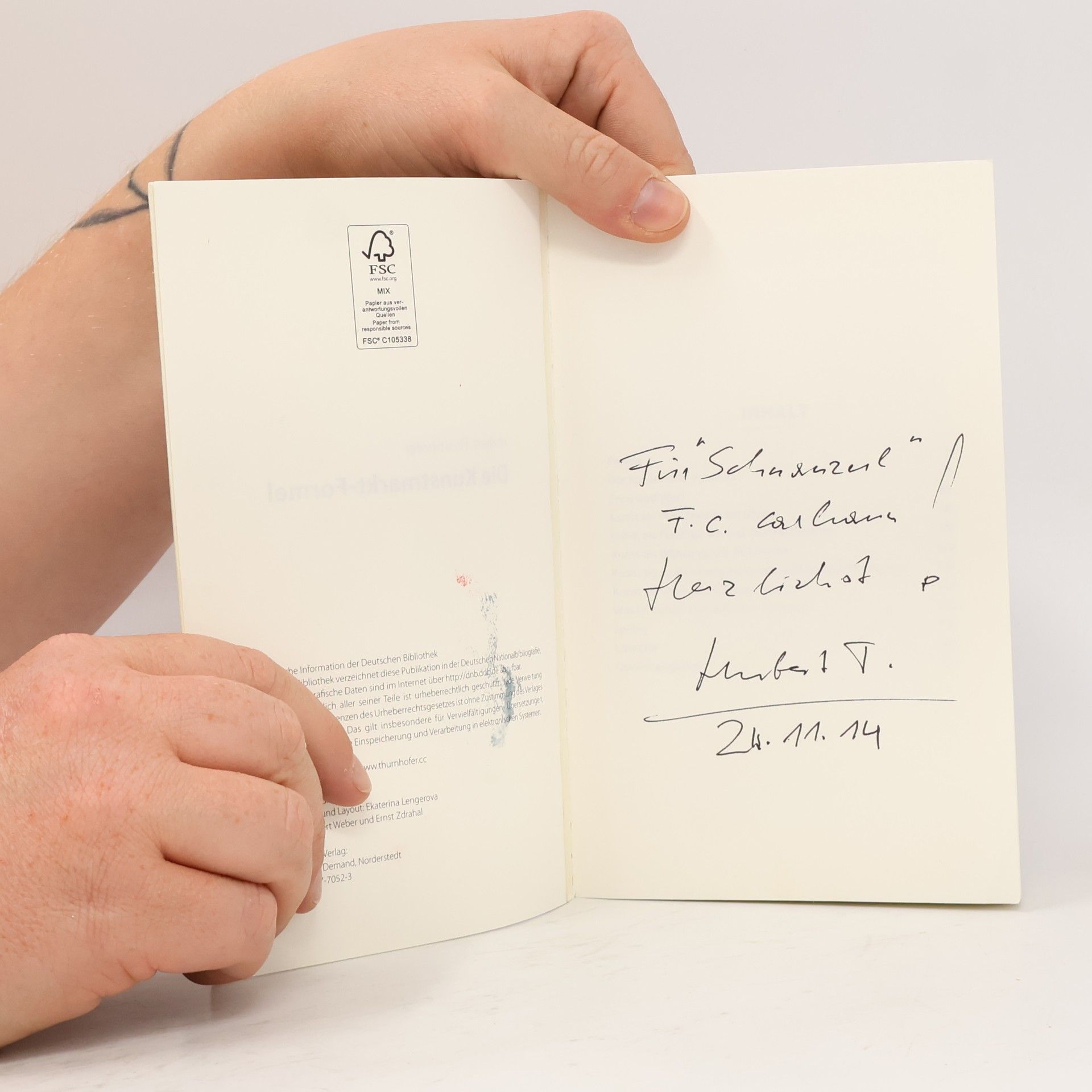 Hubert Thurnhofer Die Kunstmarkt-Formel
