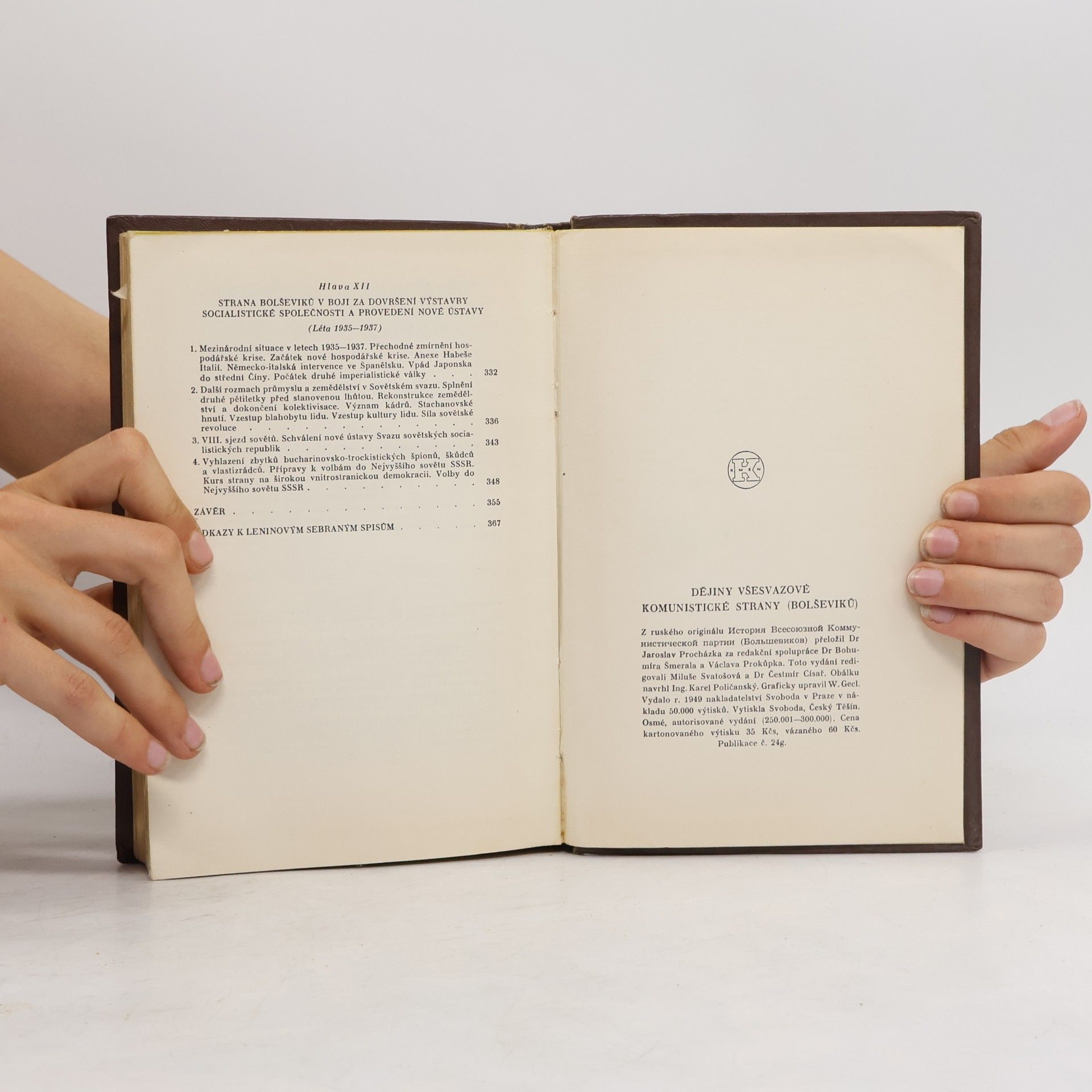 Autorenkollektiv Dějiny všesvazové komunistické strany