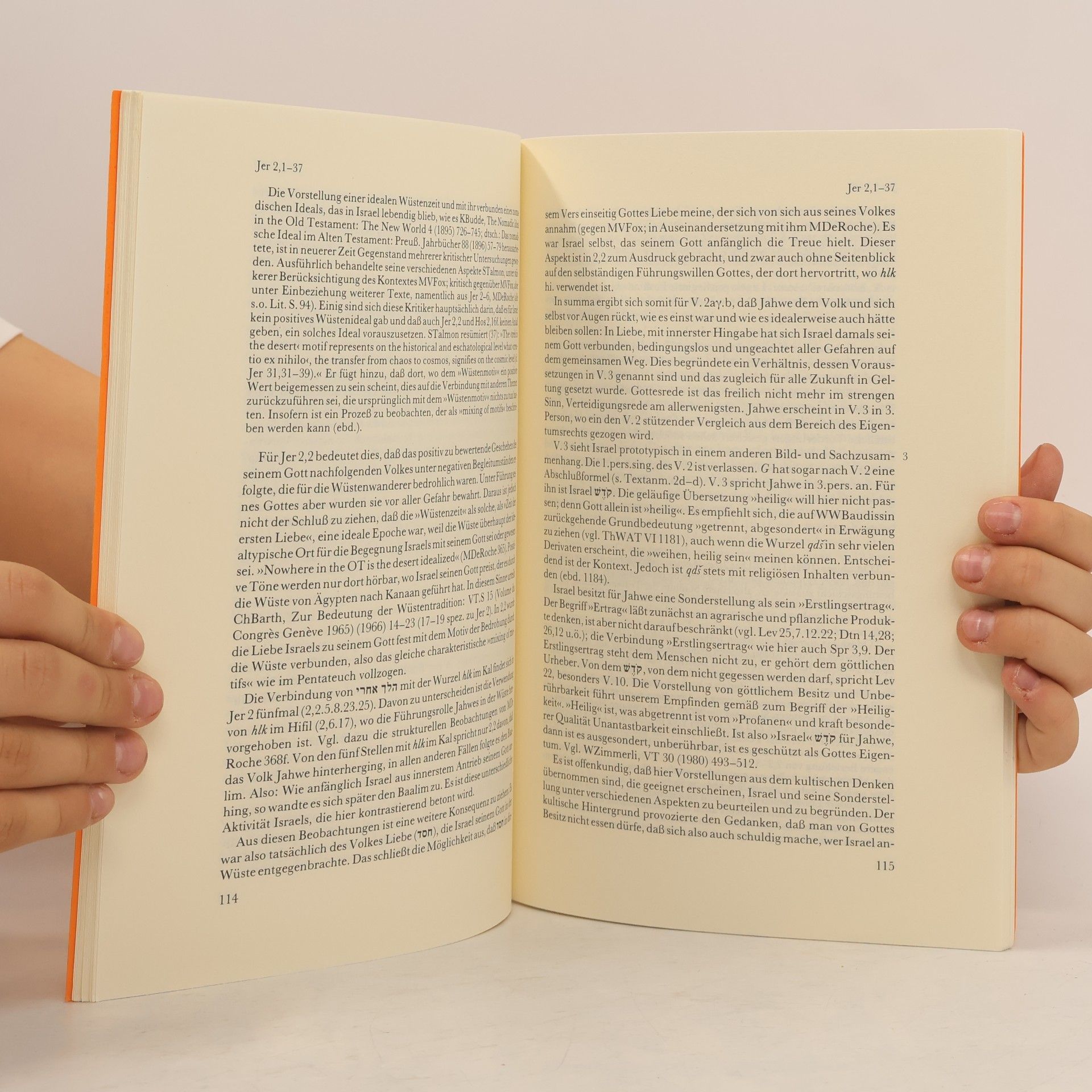 Siegfried Herrmann Biblischer Kommentar Altes Testament - XII₁: Jeremia