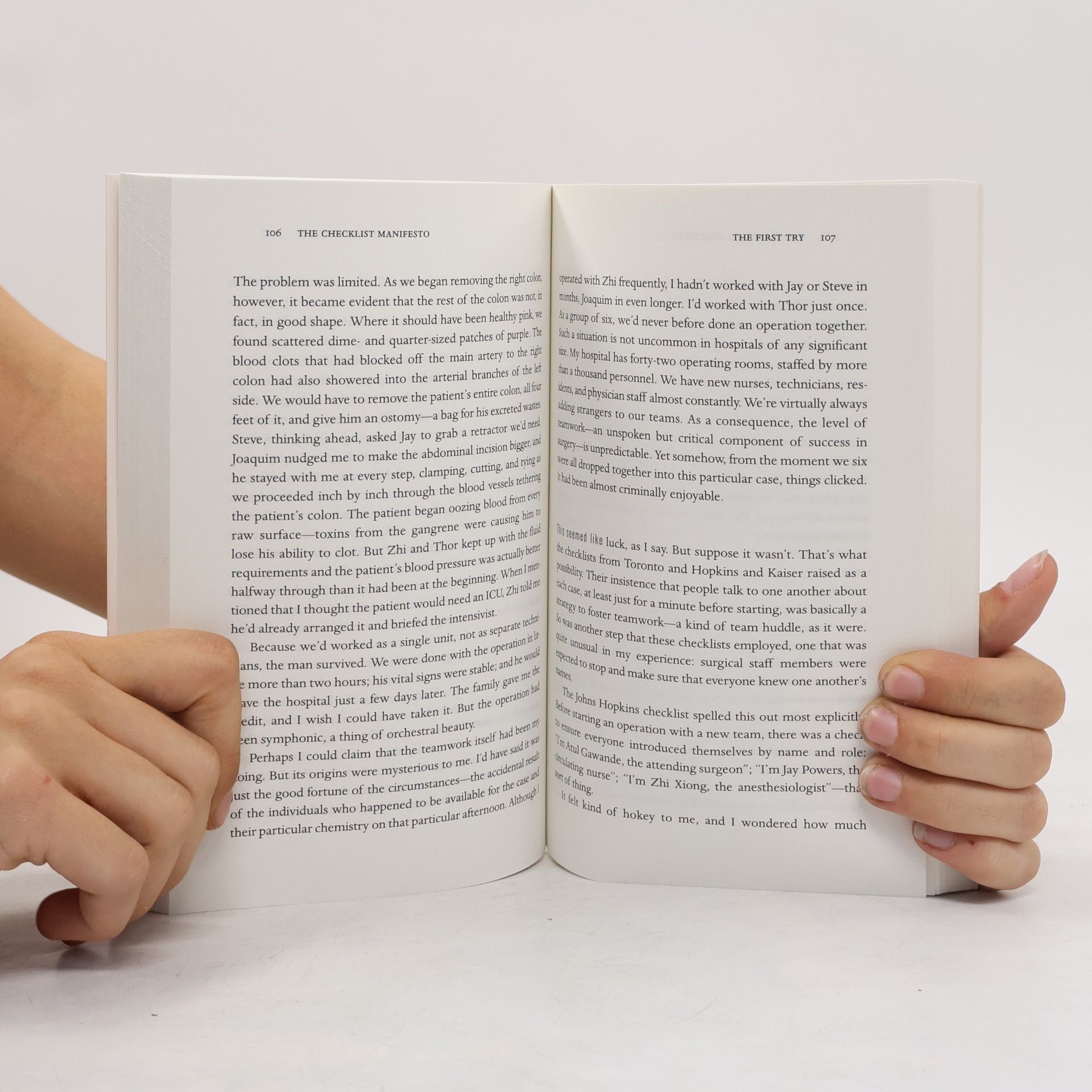 Atul Gawande The checklist manifesto : how to get things right