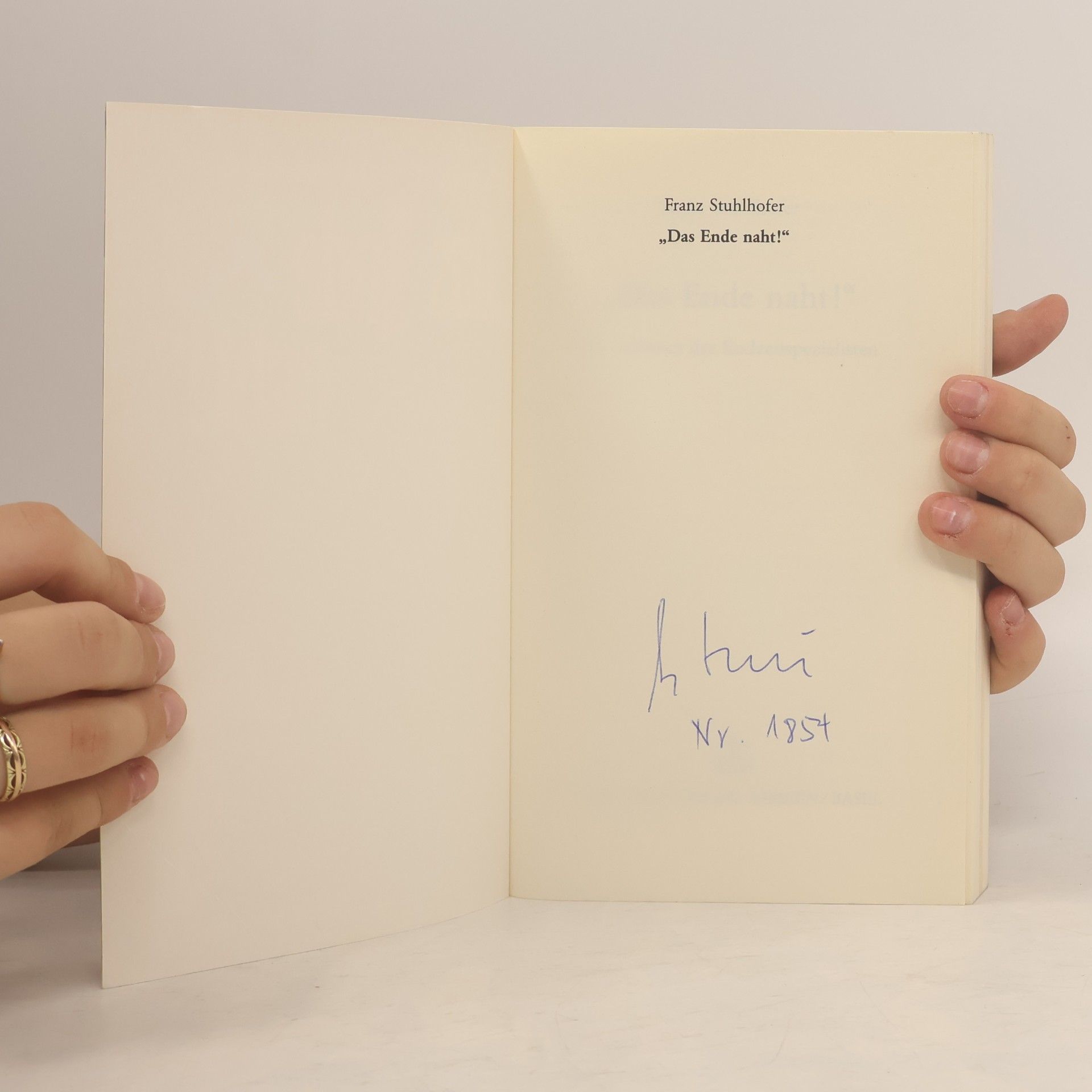 Franz Graf-Stuhlhofer ABCteam-Paperback: Das Ende naht! Die Irrtümer der Endzeitspezialisten
