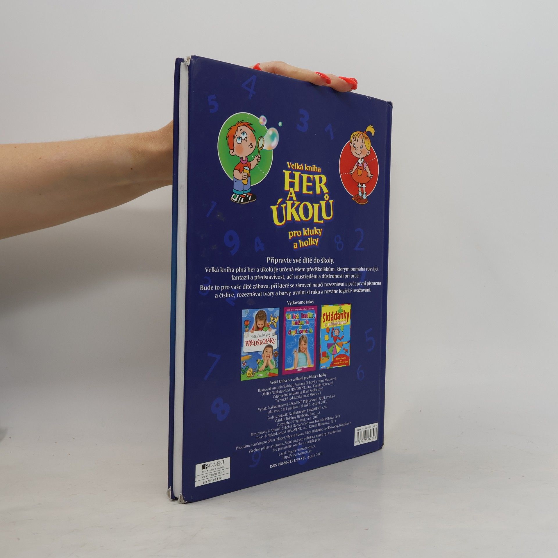 Kolektiv autorů Velká kniha her a úkolů pro kluky a holky