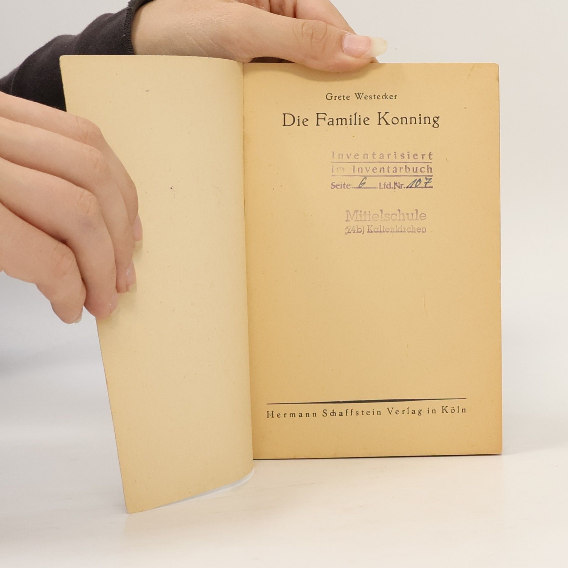 Grete Westecker Die Familie Konning