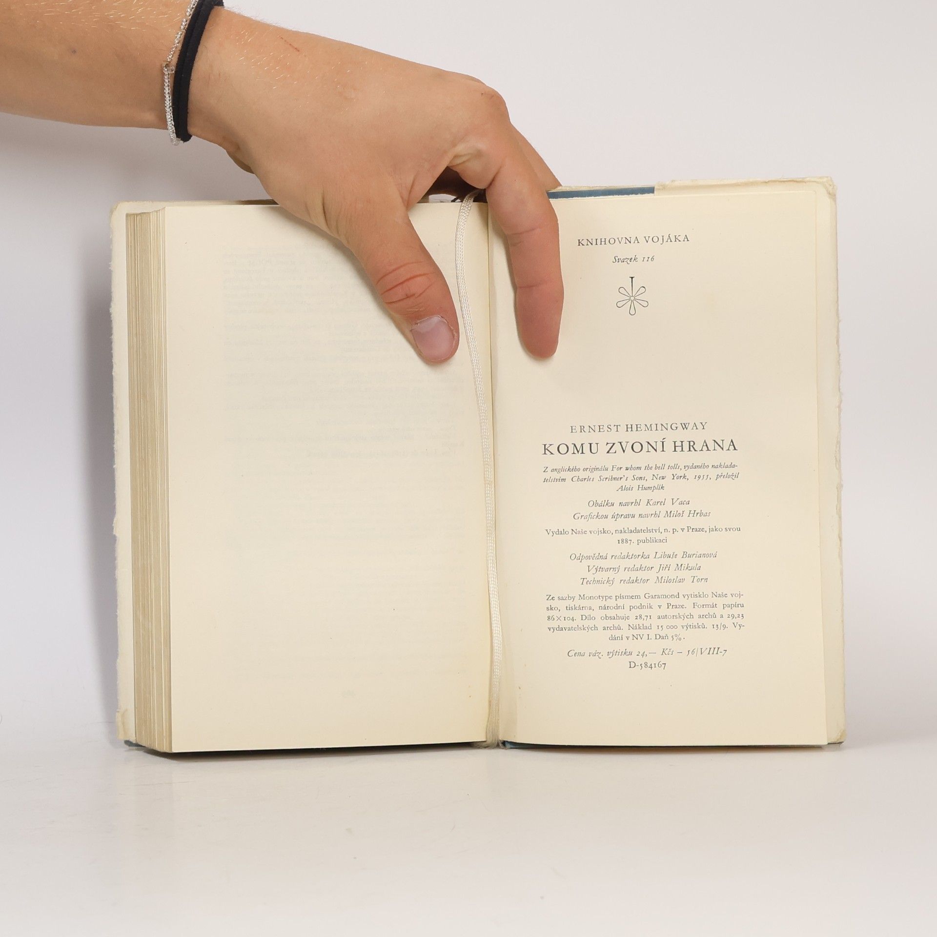 Ernest Hemingway Komu zvoní hrana