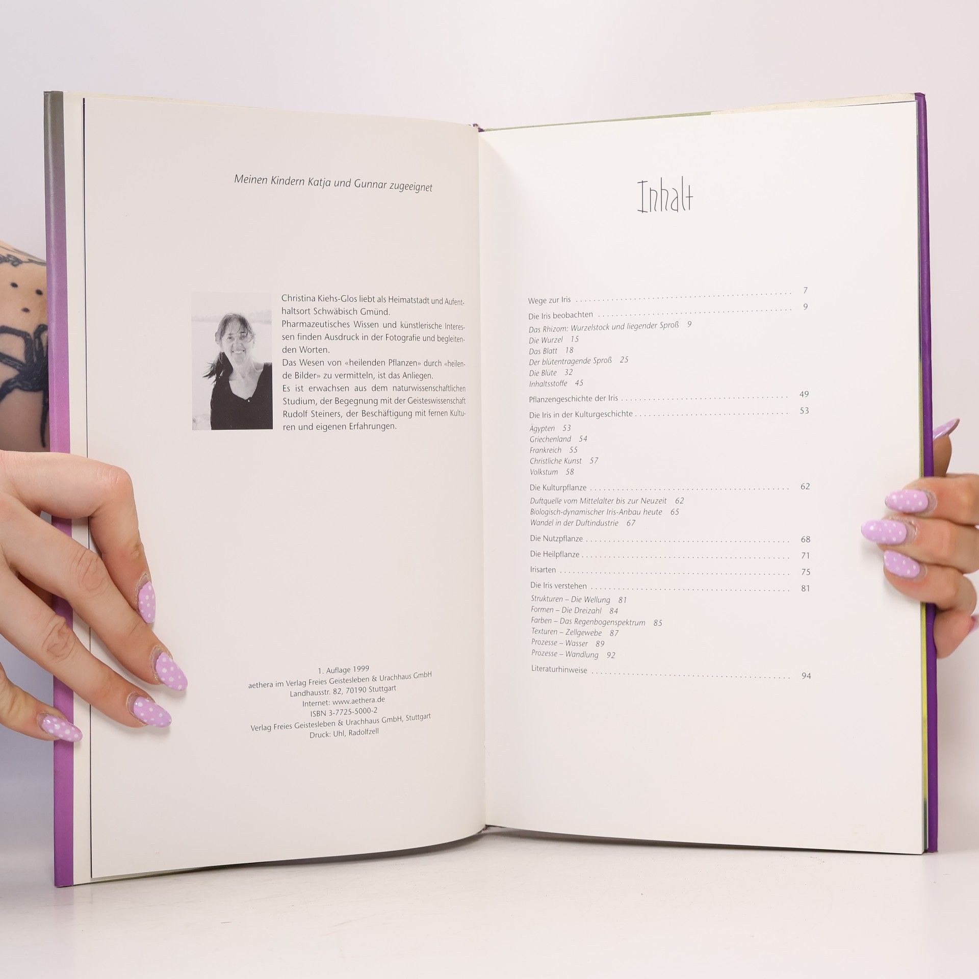 Christina Kiehs Glos Iris
