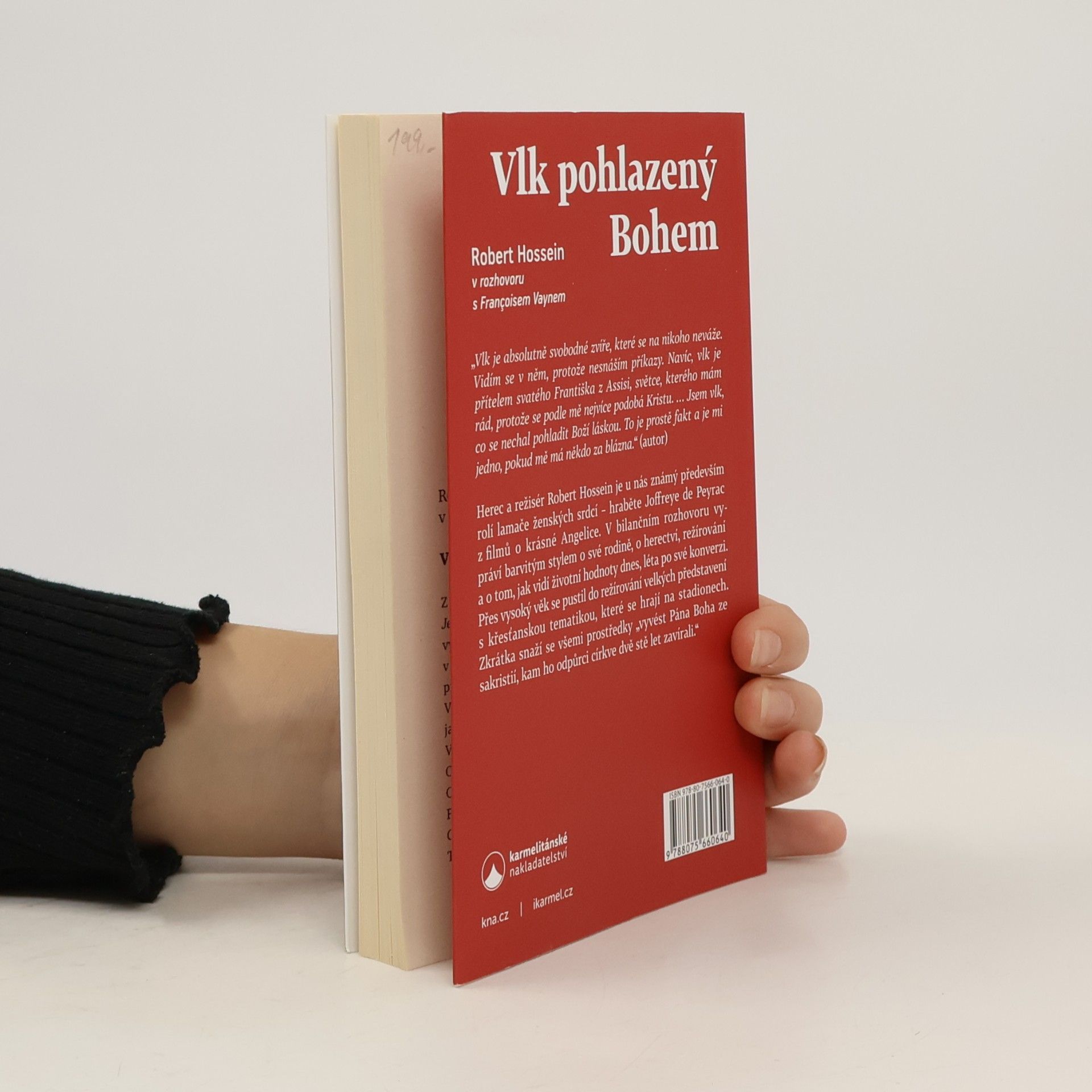 Robert Hossein Vlk pohlazený Bohem