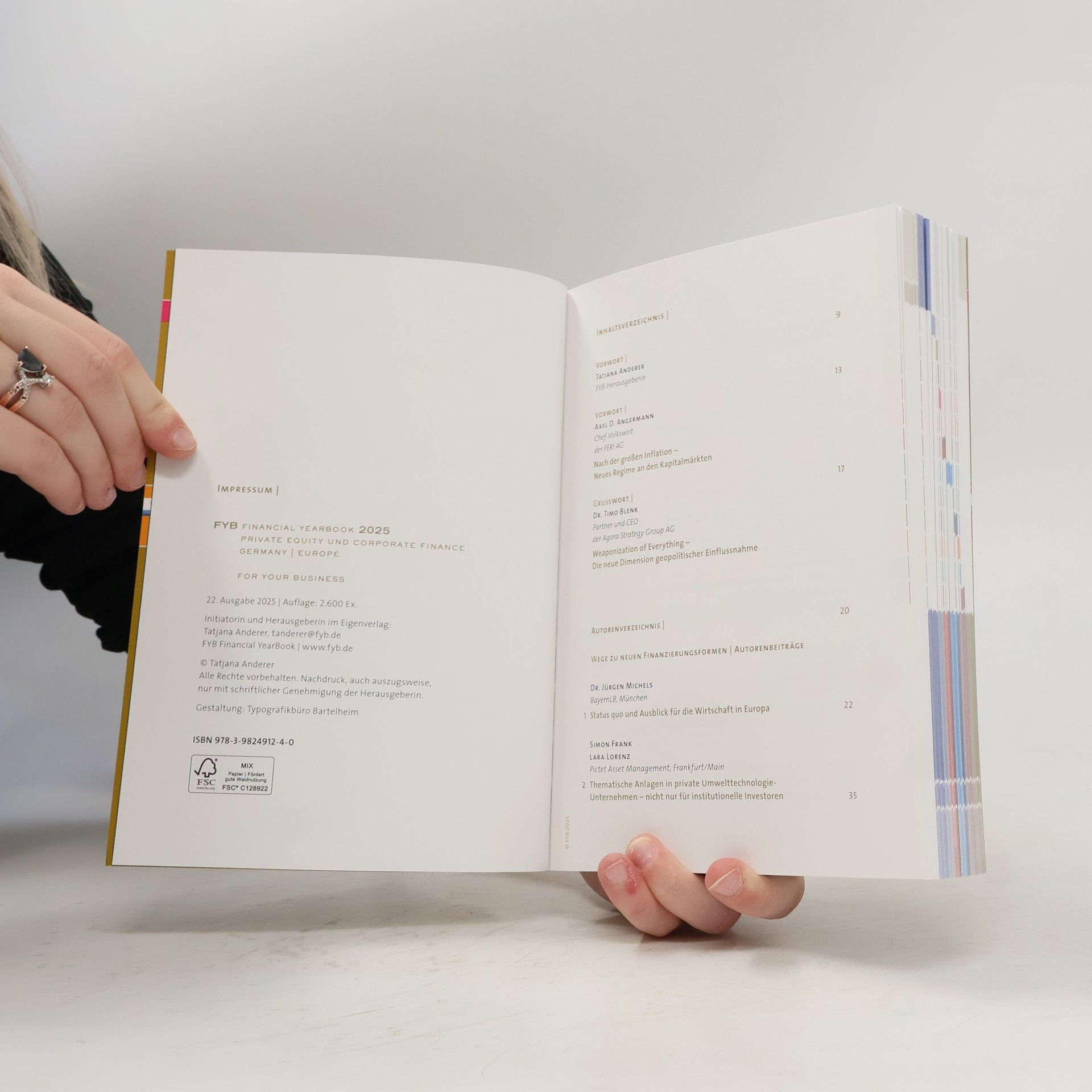Tatjana Anderer FYB Financial Yearbook Germany/EU 2025