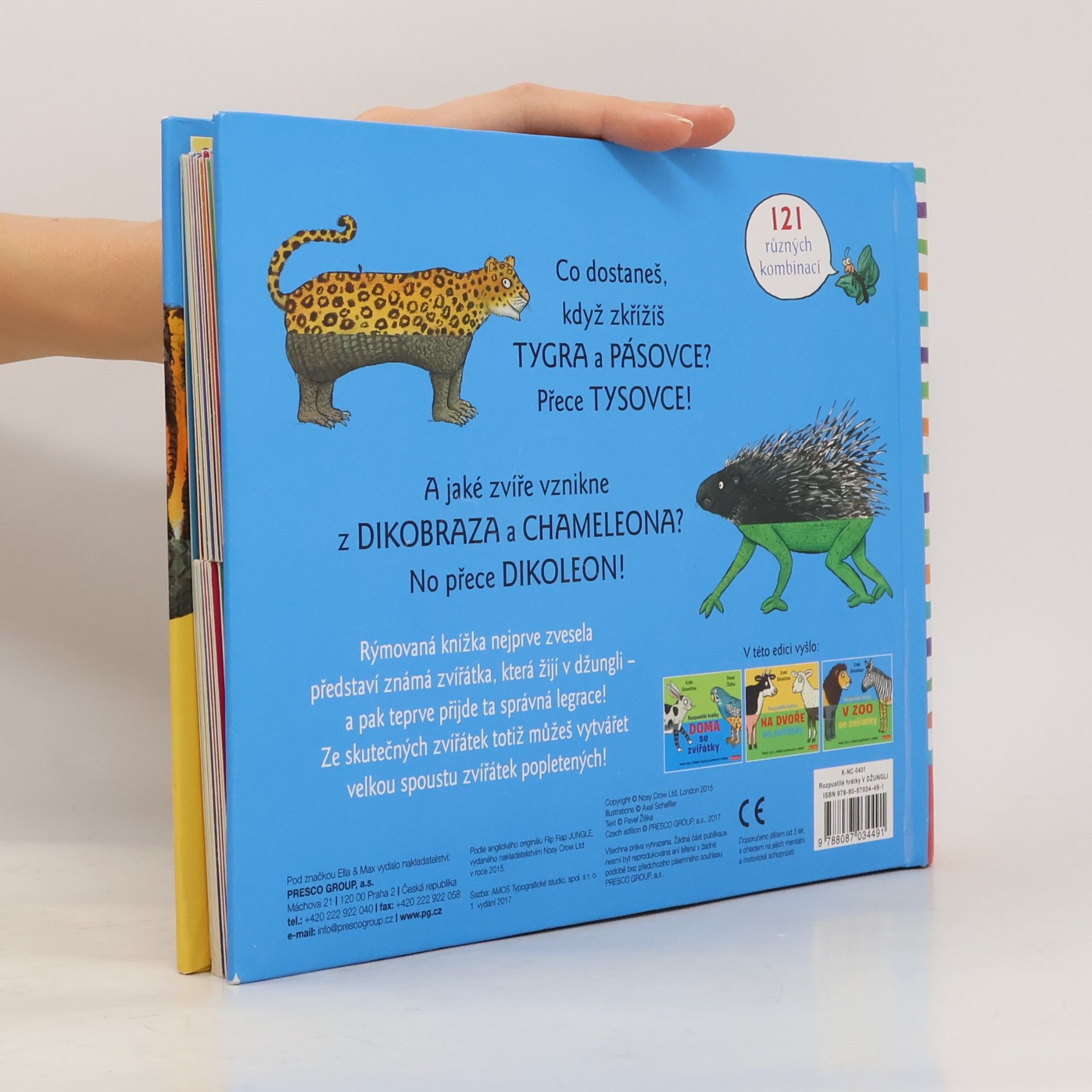 Axel Scheffler Rozpustilé hrátky - V džungli se zvířátky
