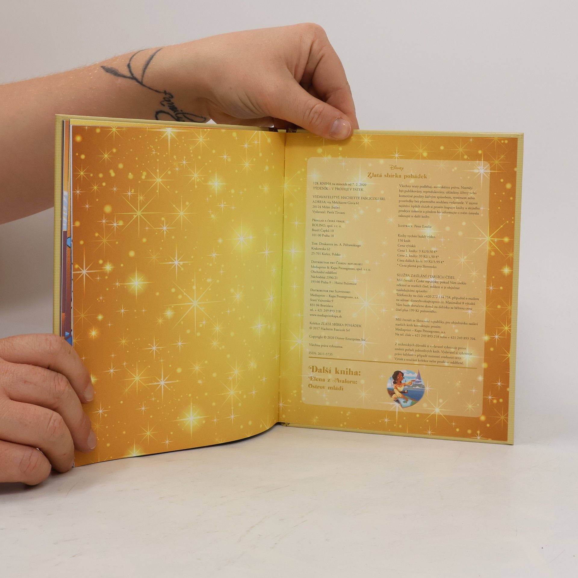 Walt Disney Zlatá sbírka pohádek 128. Mickey Mouse. Čarodějův učeň