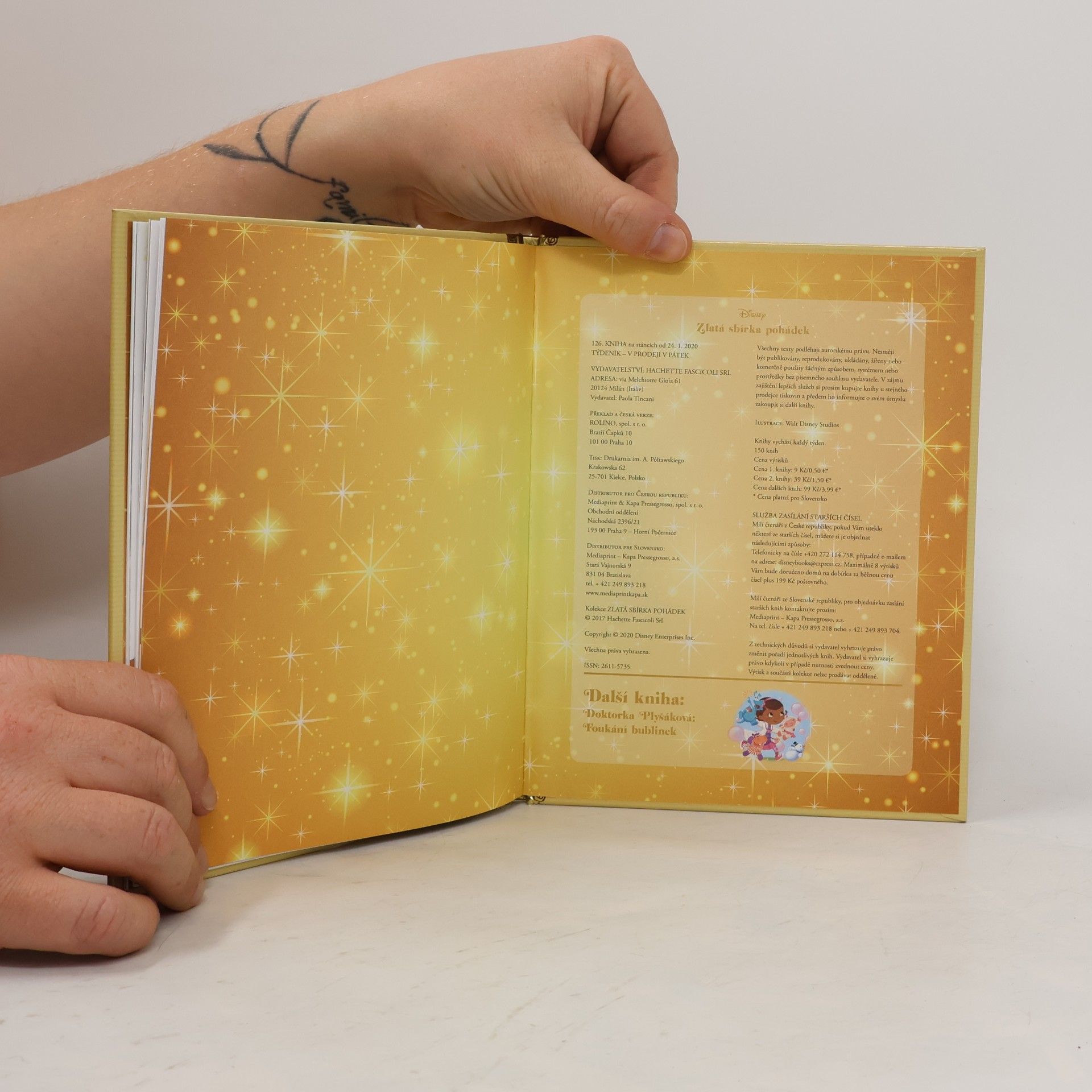 Walt Disney Zlatá kniha pohádek 126. Slavný myší detektiv