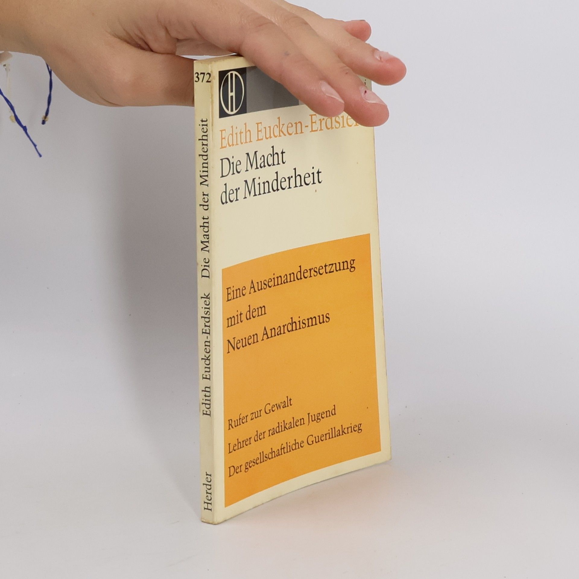 Edith Eucken Erdsiek Die Macht der Minderheit