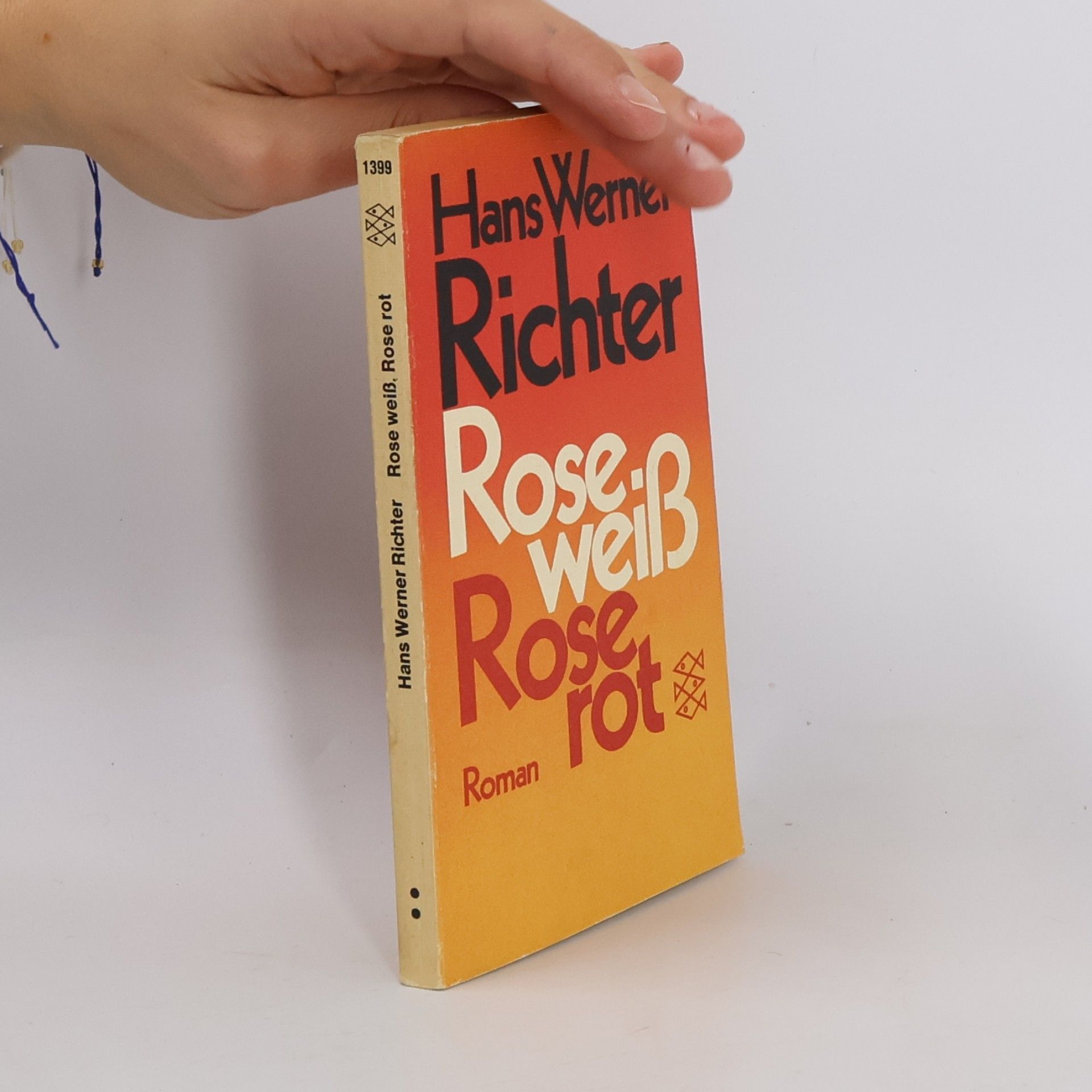 Hans Werner Richter Rose weiß. Rose rot