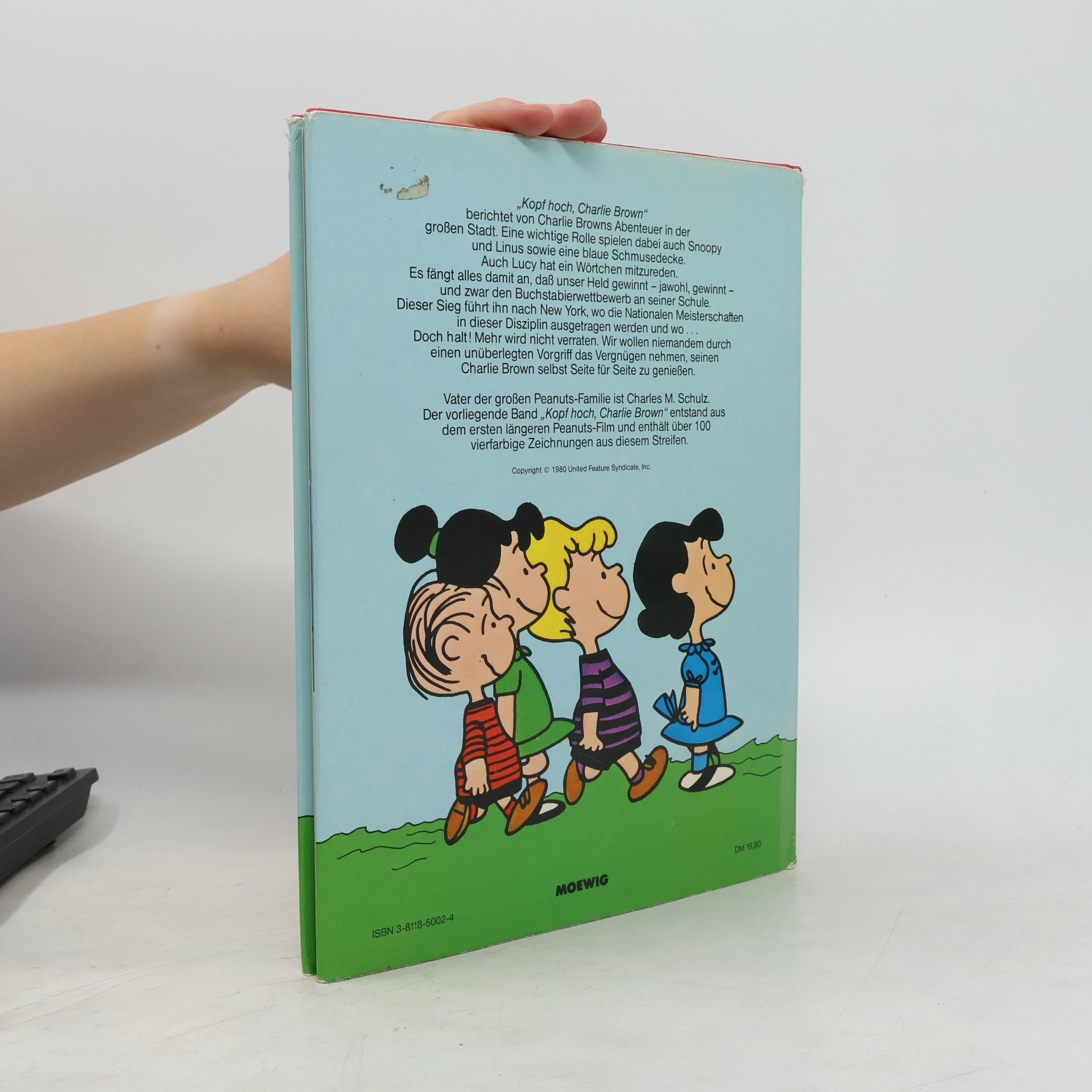 Charles M. Schulz Kopf hoch, Charlie Brown