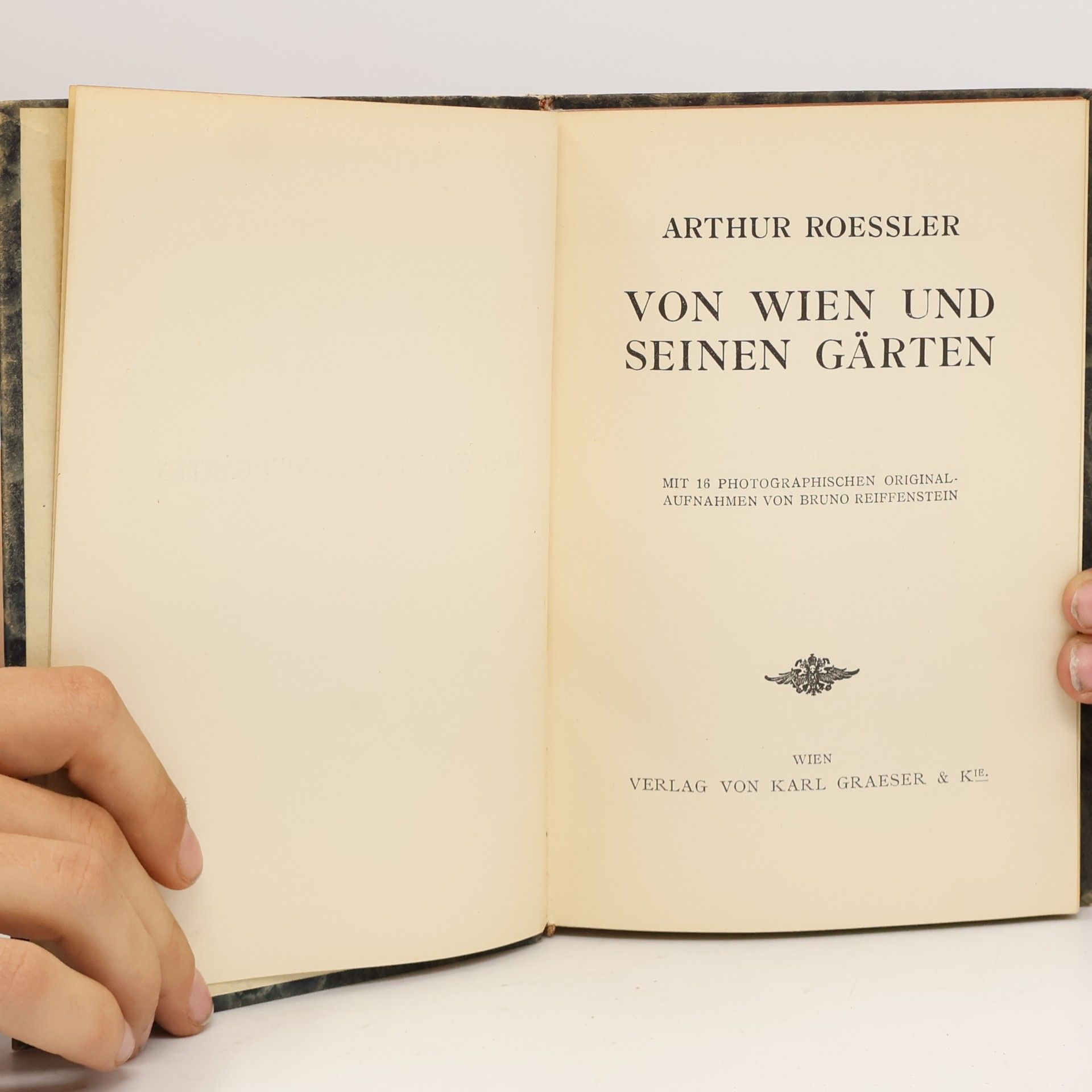 Arthur Roessler Von Wien und Seinen Gärten