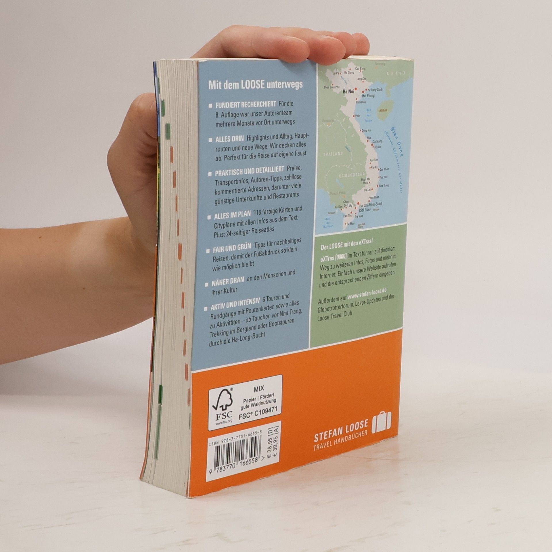 Andrea Markand Stefan Loose Reiseführer Vietnam: mit Reiseatlas