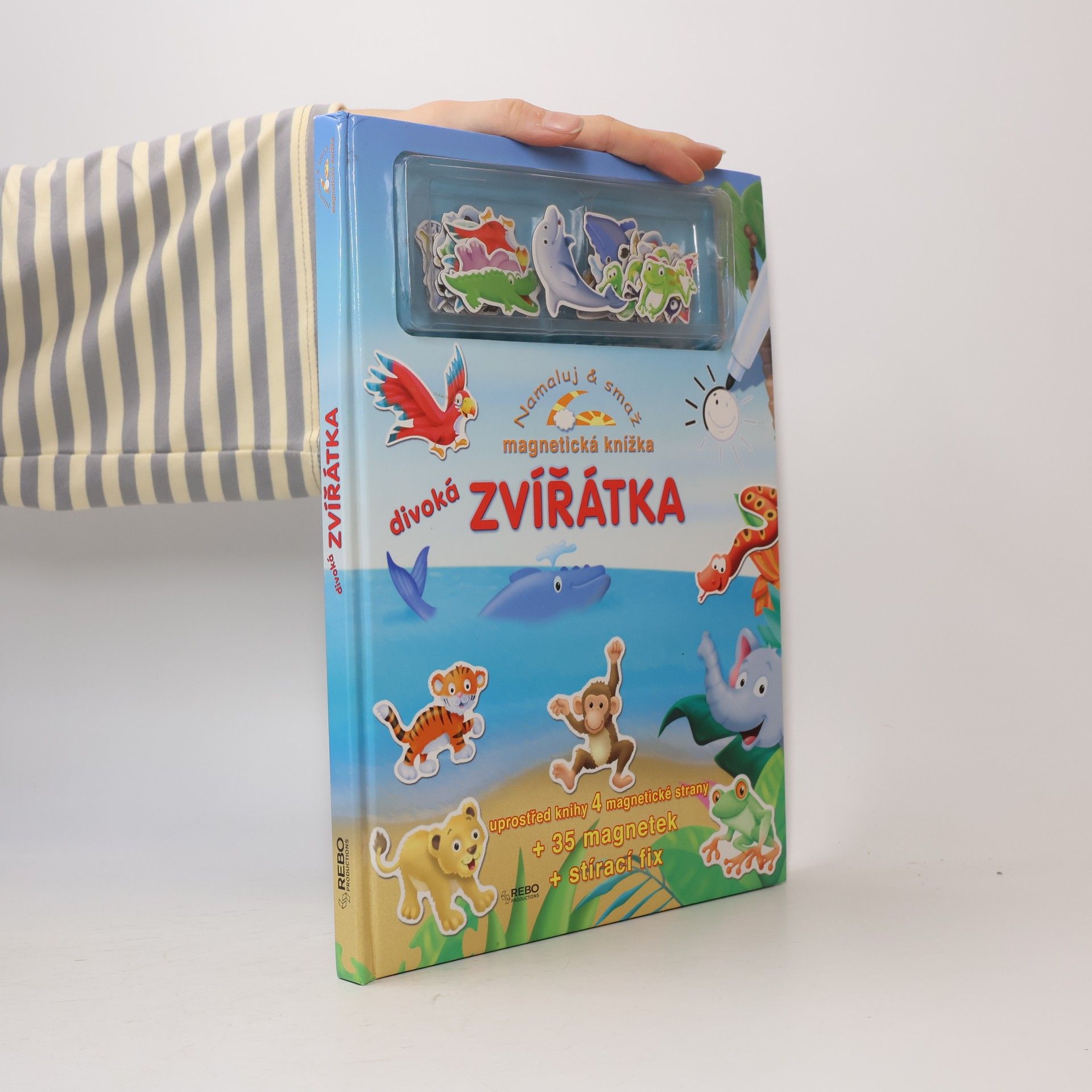 Divoká zvířátka : magnetická knížka