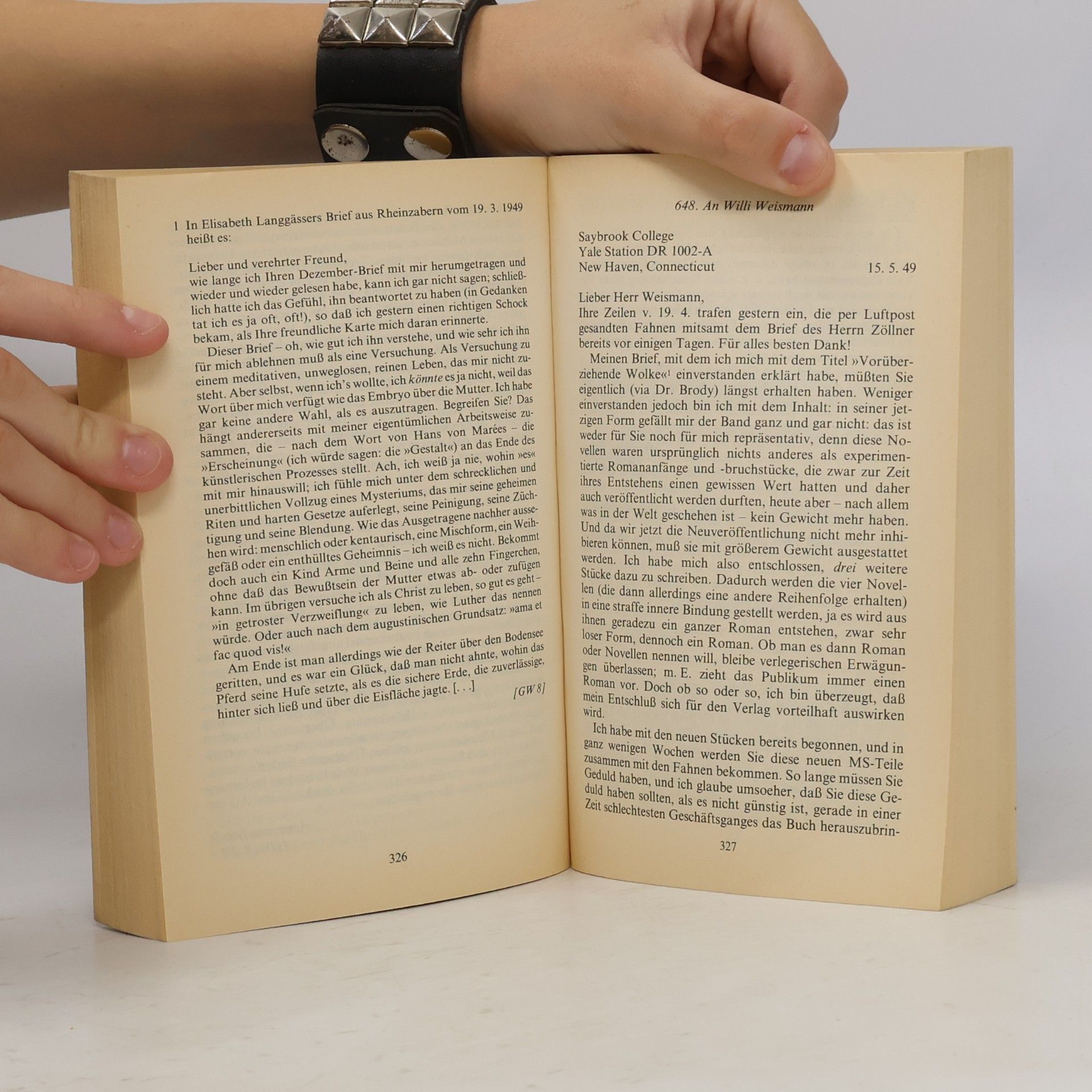 Hermann Broch Briefe : Dokumente und Kommentare zu Leben und Werk. 3 (1945-1951)