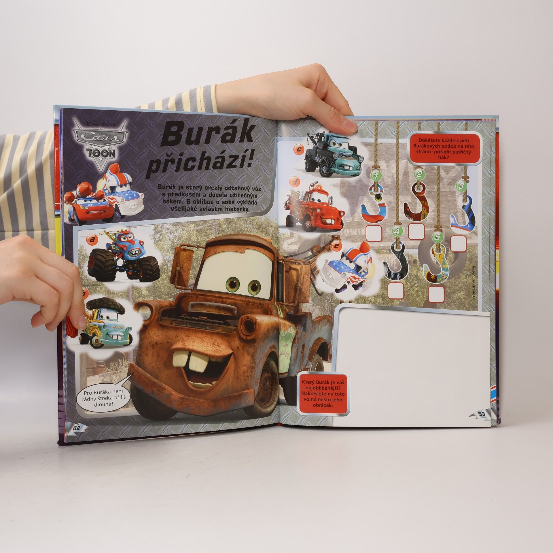 Walt Disney Auta - Knížka na rok 2012