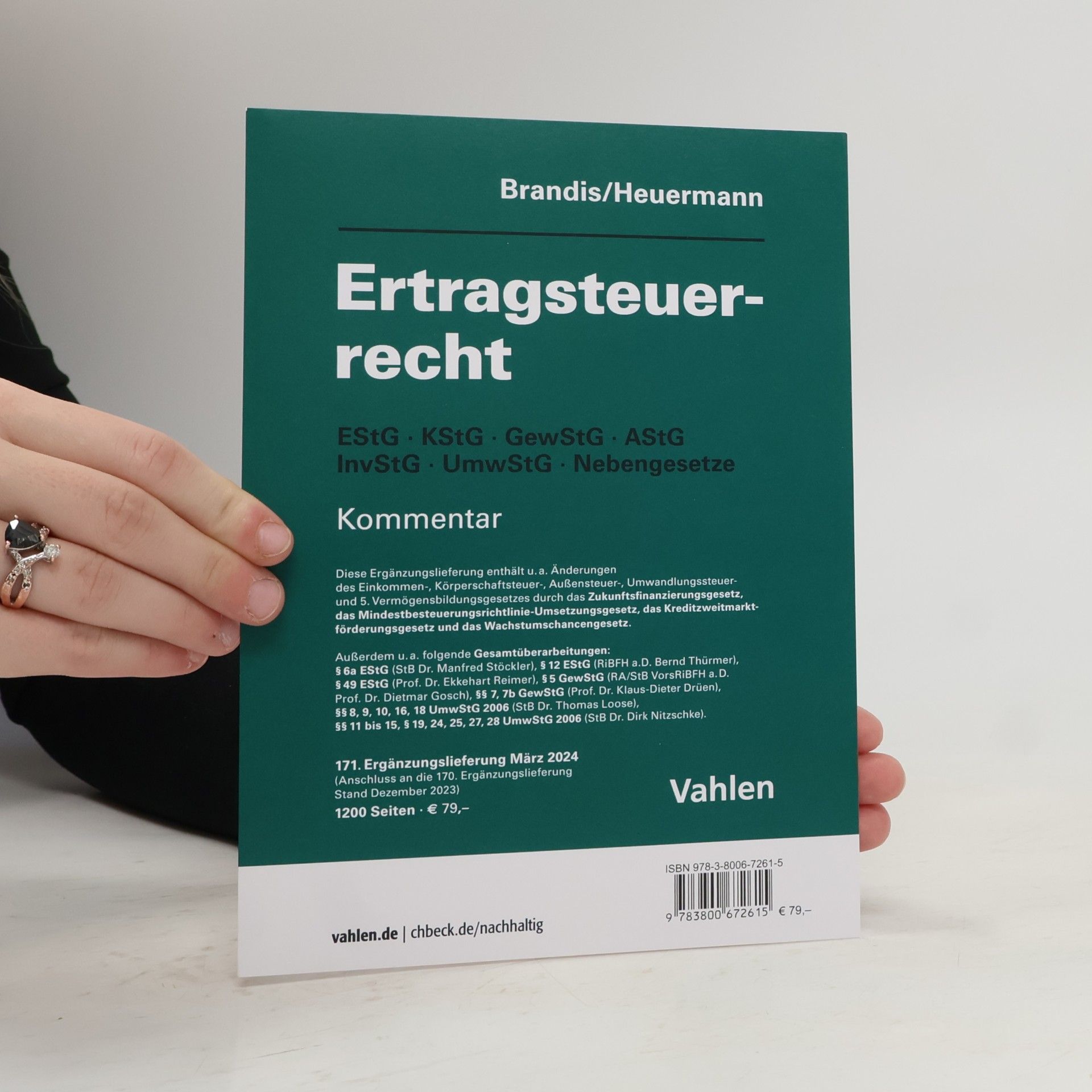 Brandis Ertragsteuerrecht