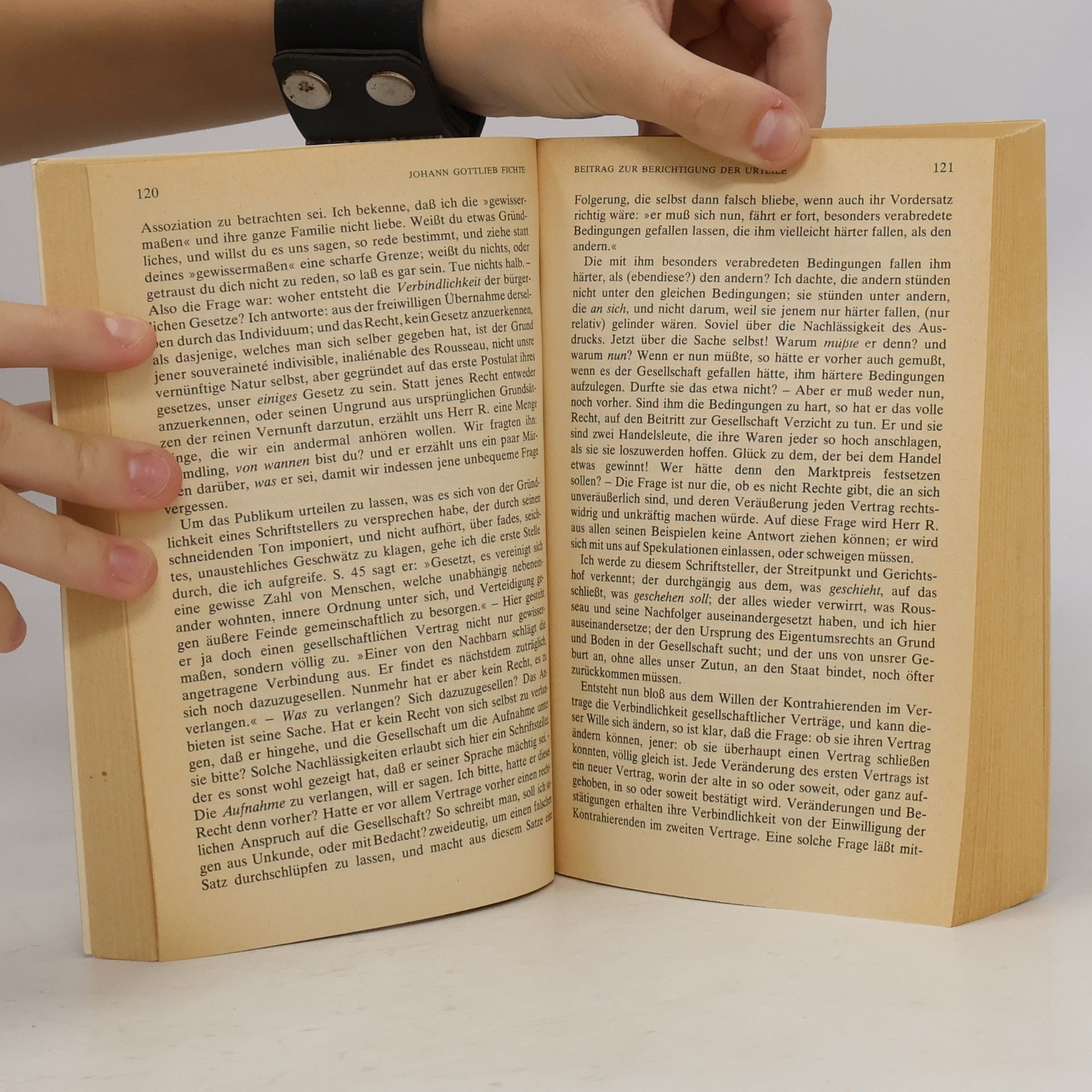 Johann Gottlieb Fichte Schriften zur Revolution