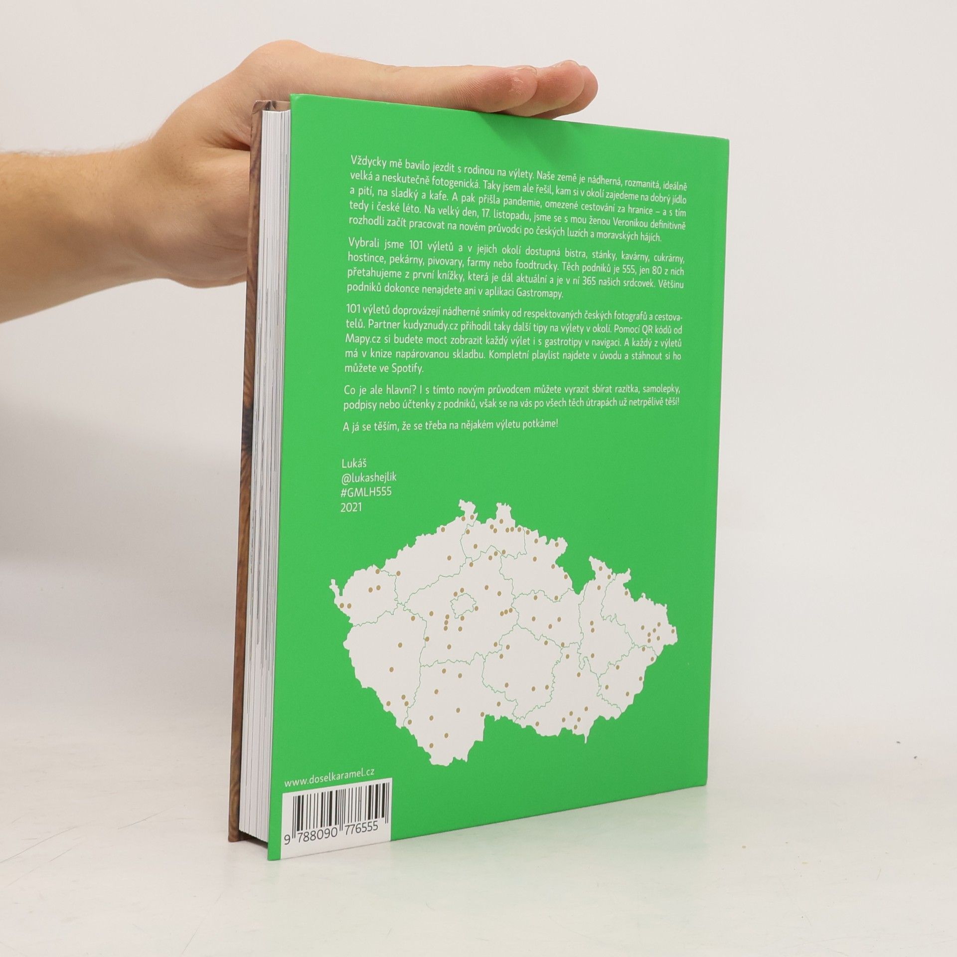 Lukáš Hejlík 555. Výlety s gastromapou Lukáše Hejlíka