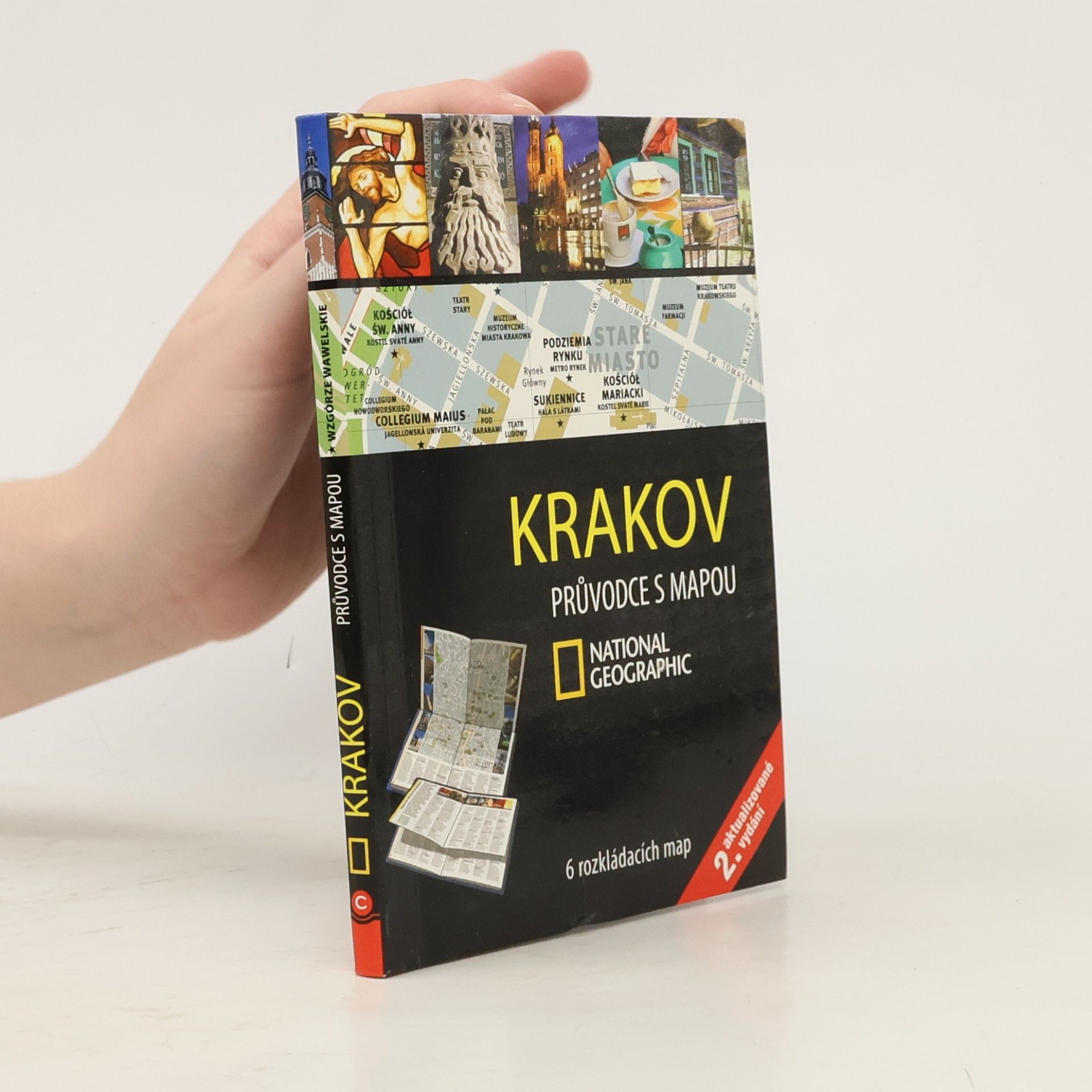 Hélène Le Tac Krakov - průvodce s mapou