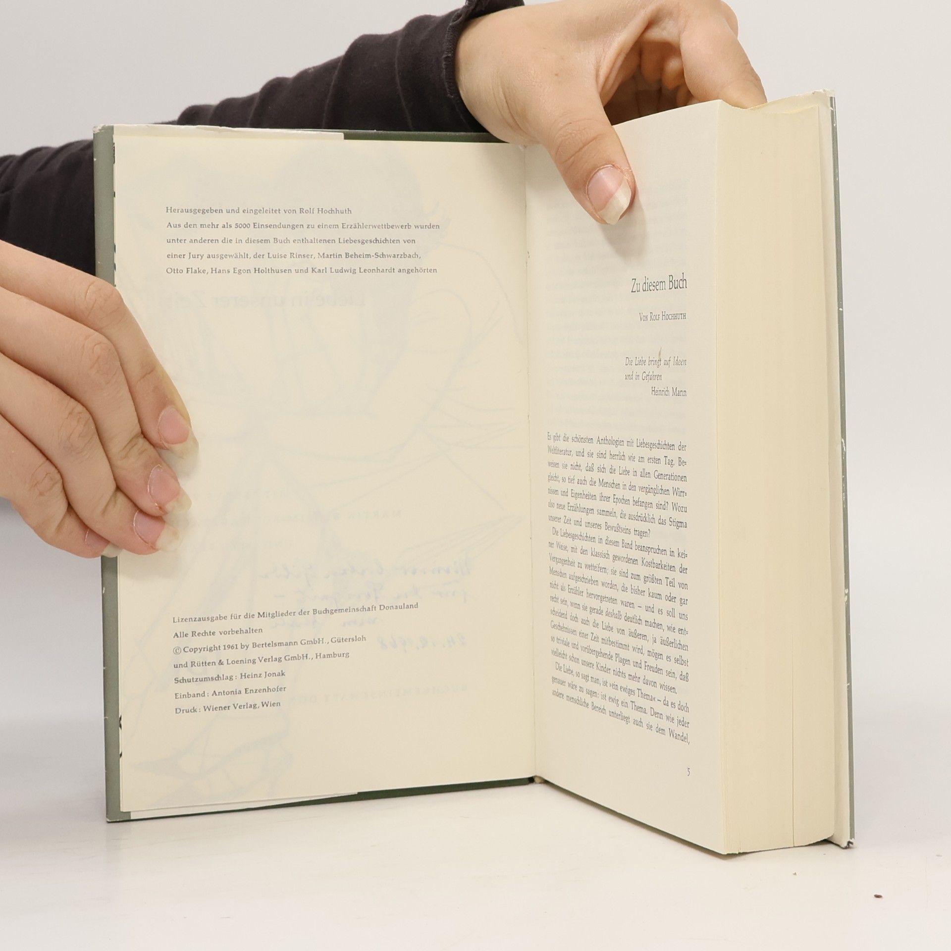 Various authors Liebe in unserer Zeit