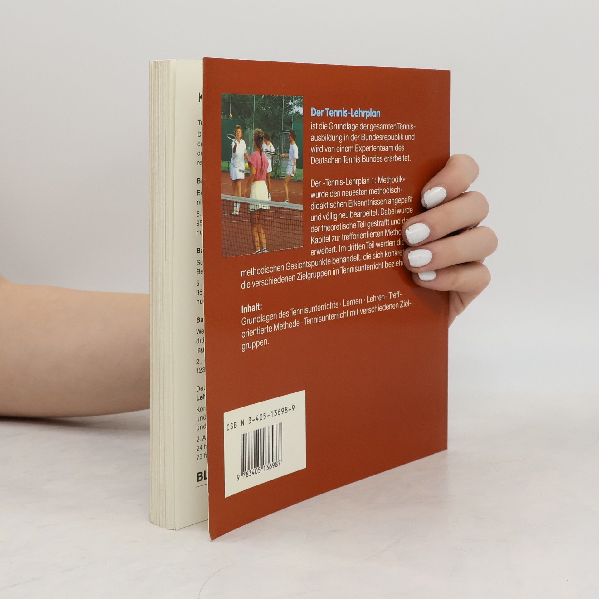 Rüdiger Bornemann Tennis Lehrplan 1. Methodik - Neuausgabe