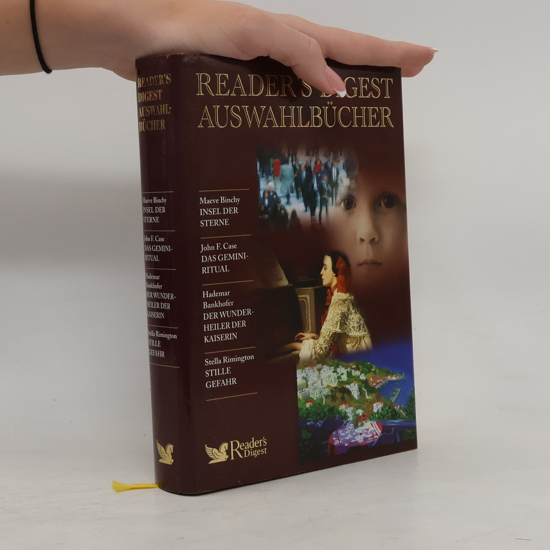 John F. Case Reader's Digest Auswahlbücher: Insel der Sterne. Das Gemini-Ritual. Der Wunderheiler der Kaiserin. Stille Gefahr.