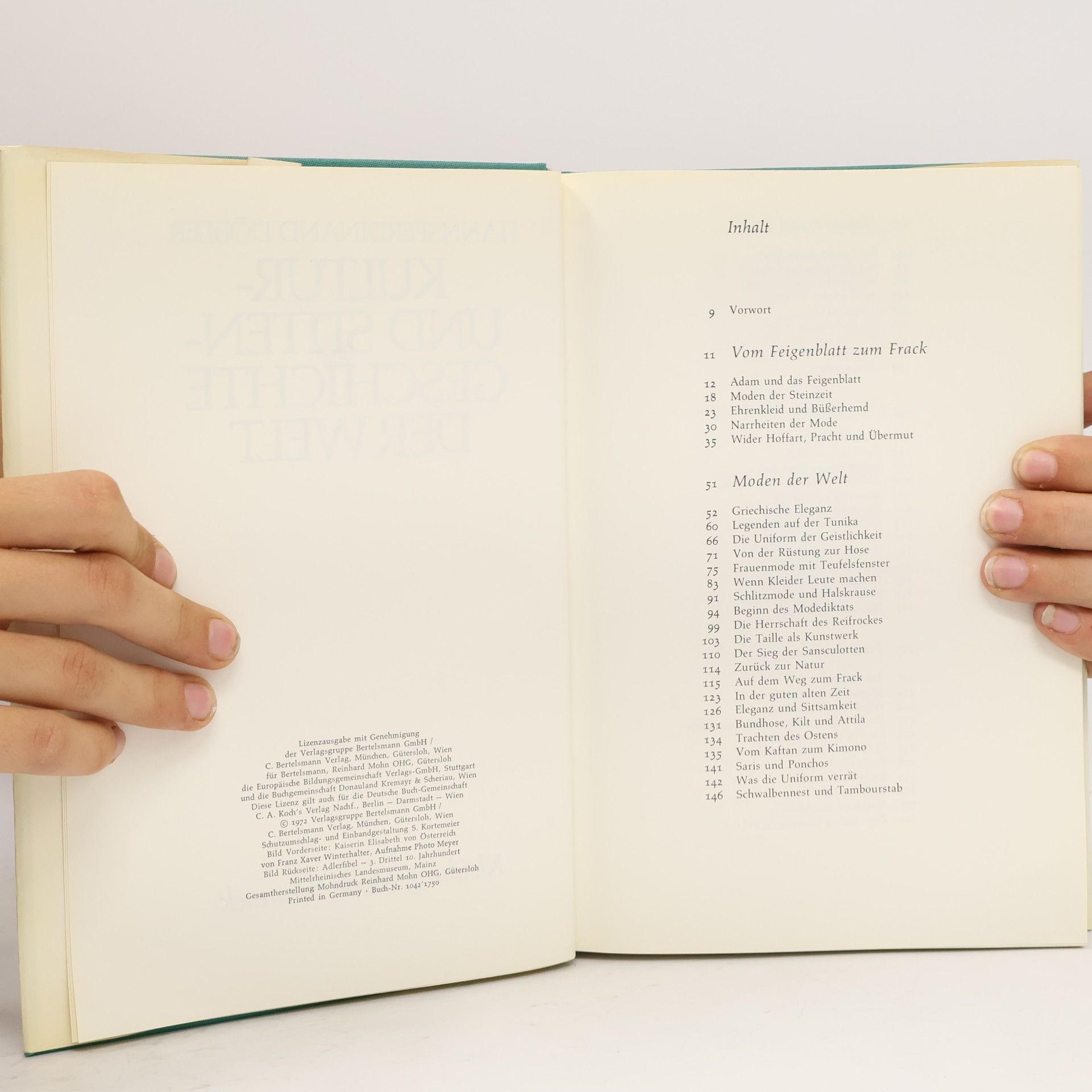 Autorenkollektiv Kultur und Sittengeschichte der Welt - Kleidung, Mode, Schmuck