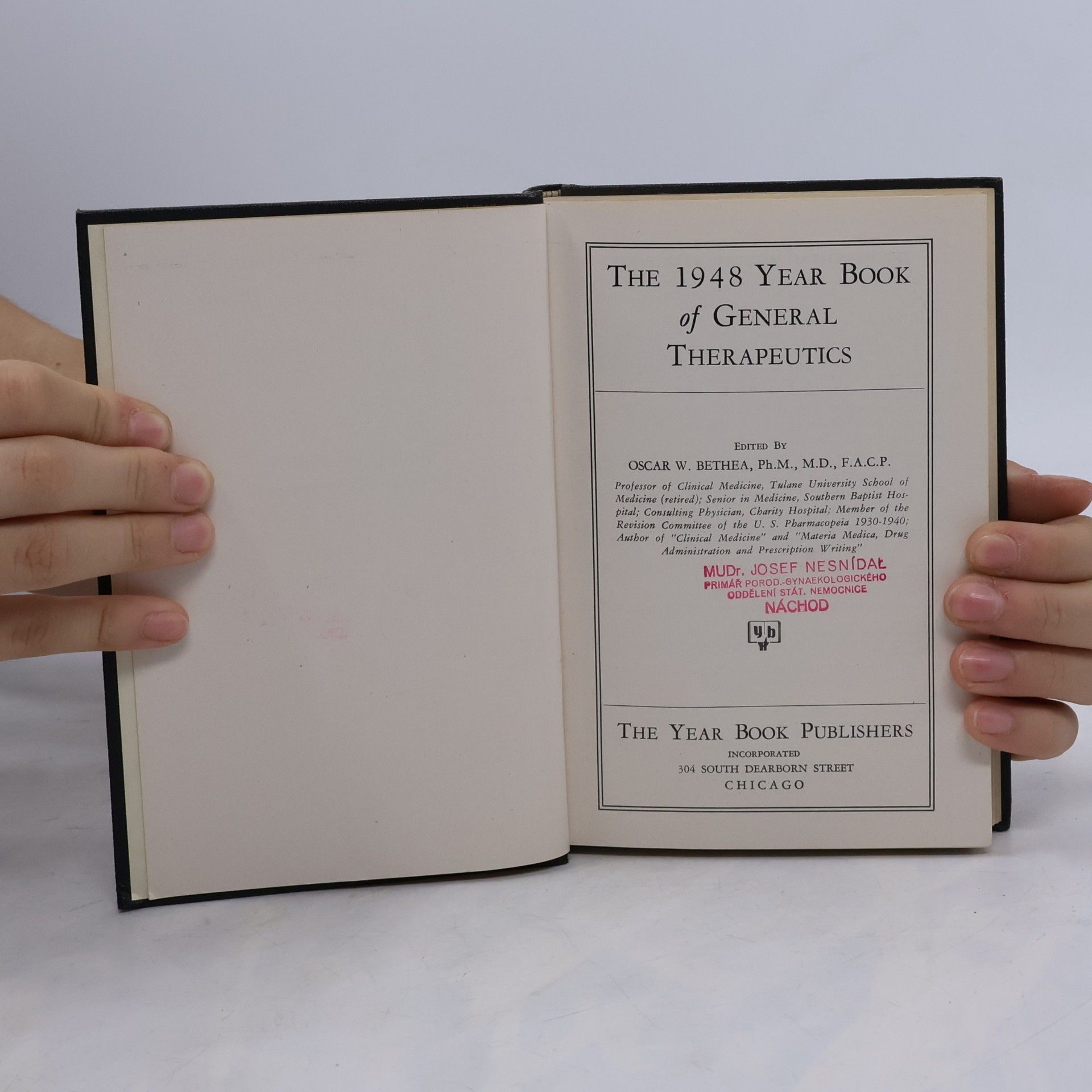 Auteurscollectief The 1948 Year Book of General Therapeutics