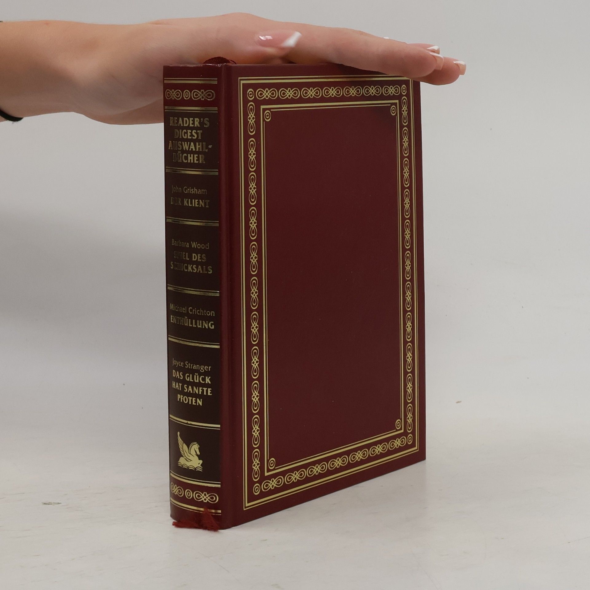 Reader's Digest Auswahlbücher: Der Klient. Spiel des Schicksals. Enthüllung. Das Glück hat Sanfte Pfoten