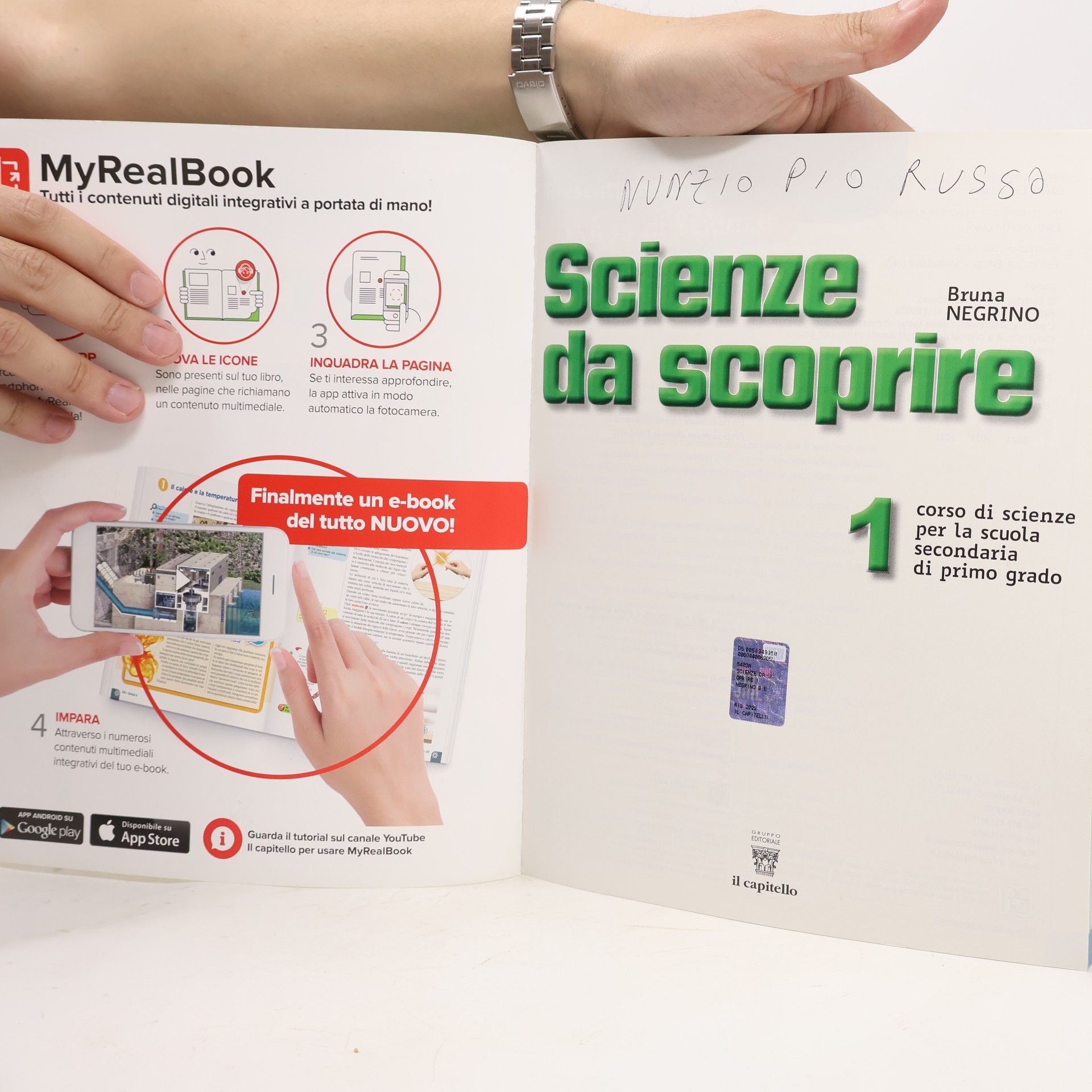 Bruna Negrino Scienze da scoprire 1