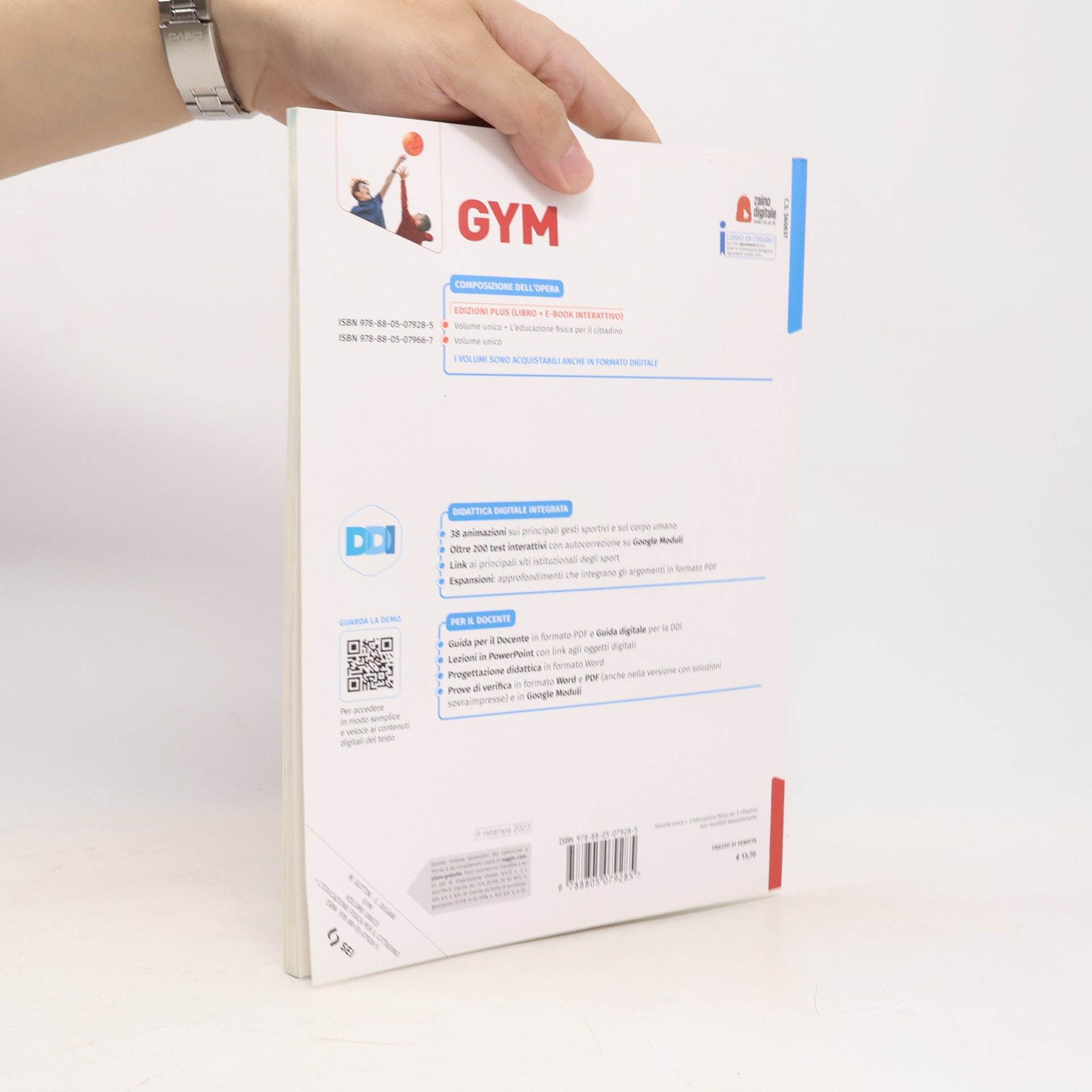 Maurizio Gottin Gym. Corpo sport salute. Con l'educazione fisica per il cittadino. Per la scuola media. Con e-book. Con espansione online