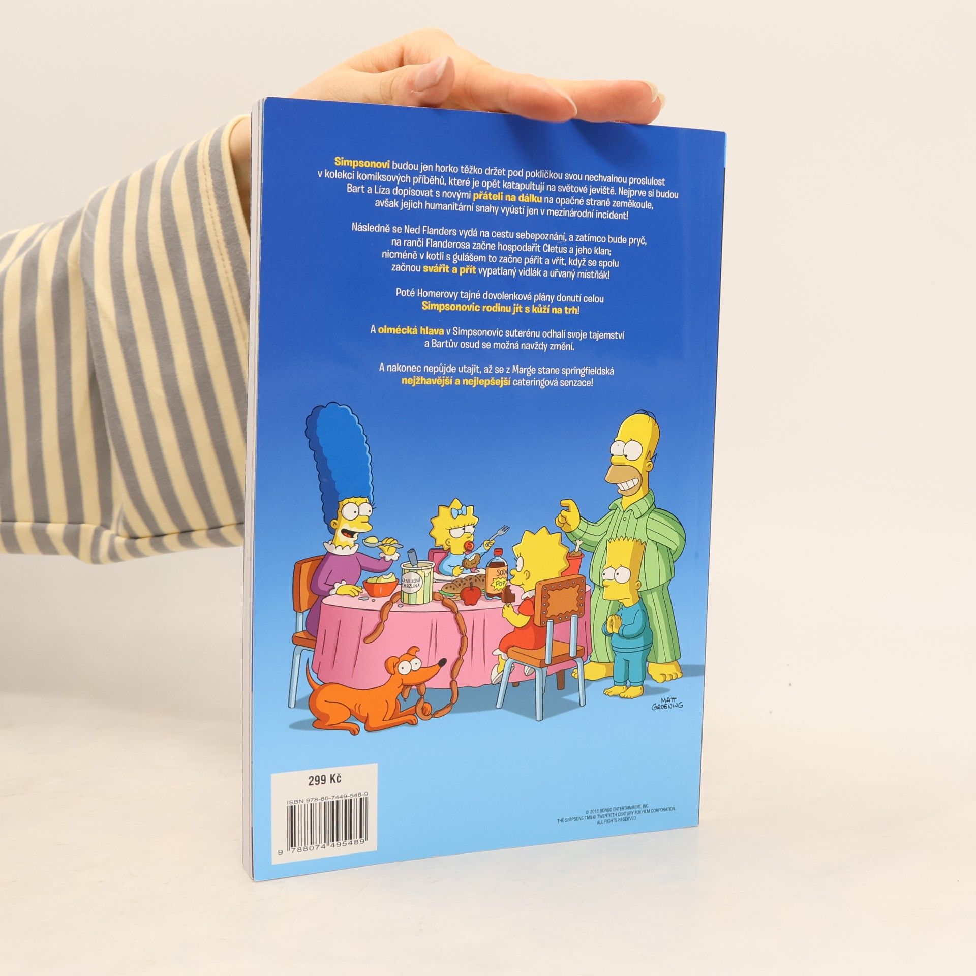 Matt Groening Simpsonovi. Přísně tajné