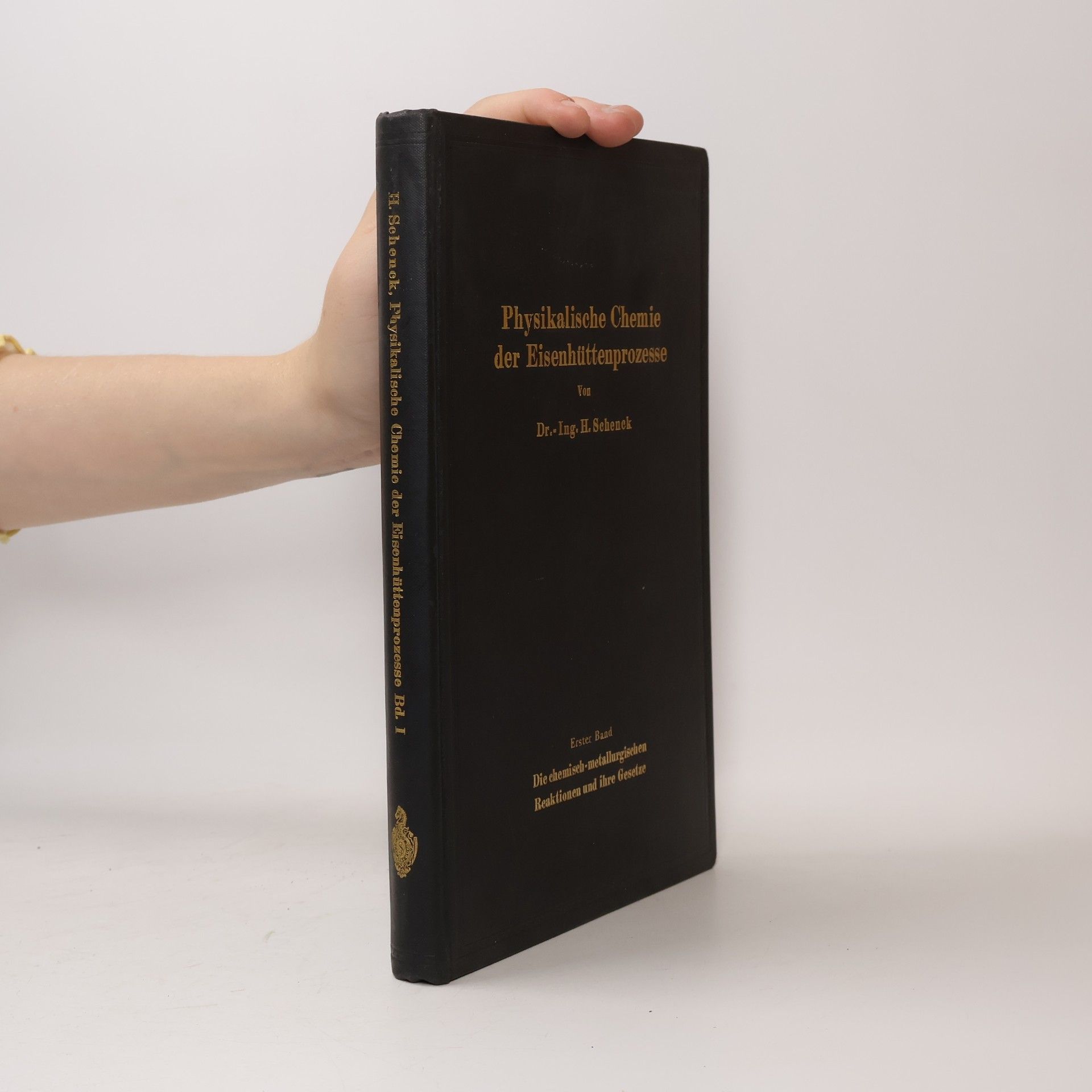Physikalische Chemie der Eisenhüttenprozesse. Band 1