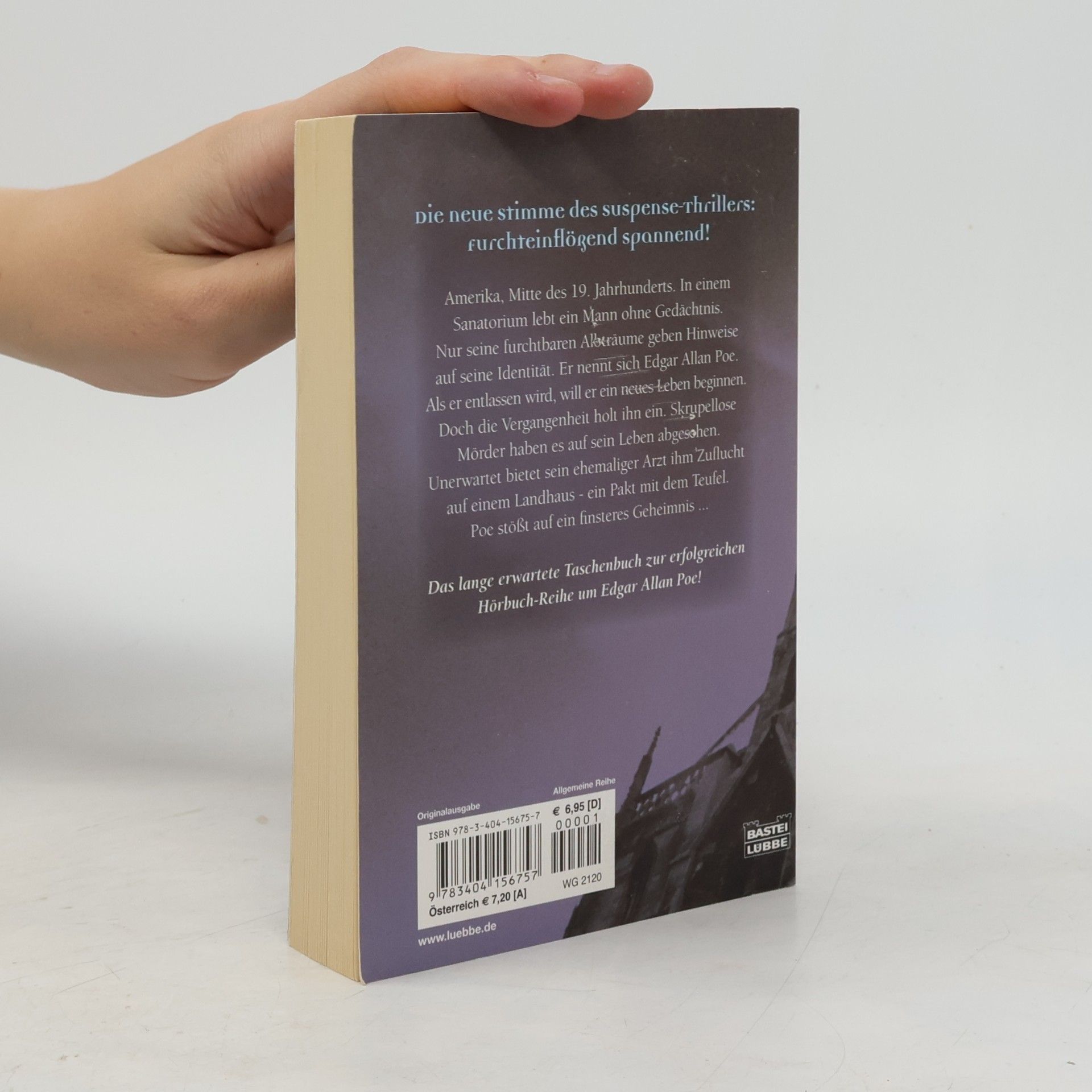 Melchior Hala Lebendig begraben. Ein Edgar-Allan-Poe-Roman. Originalausgabe