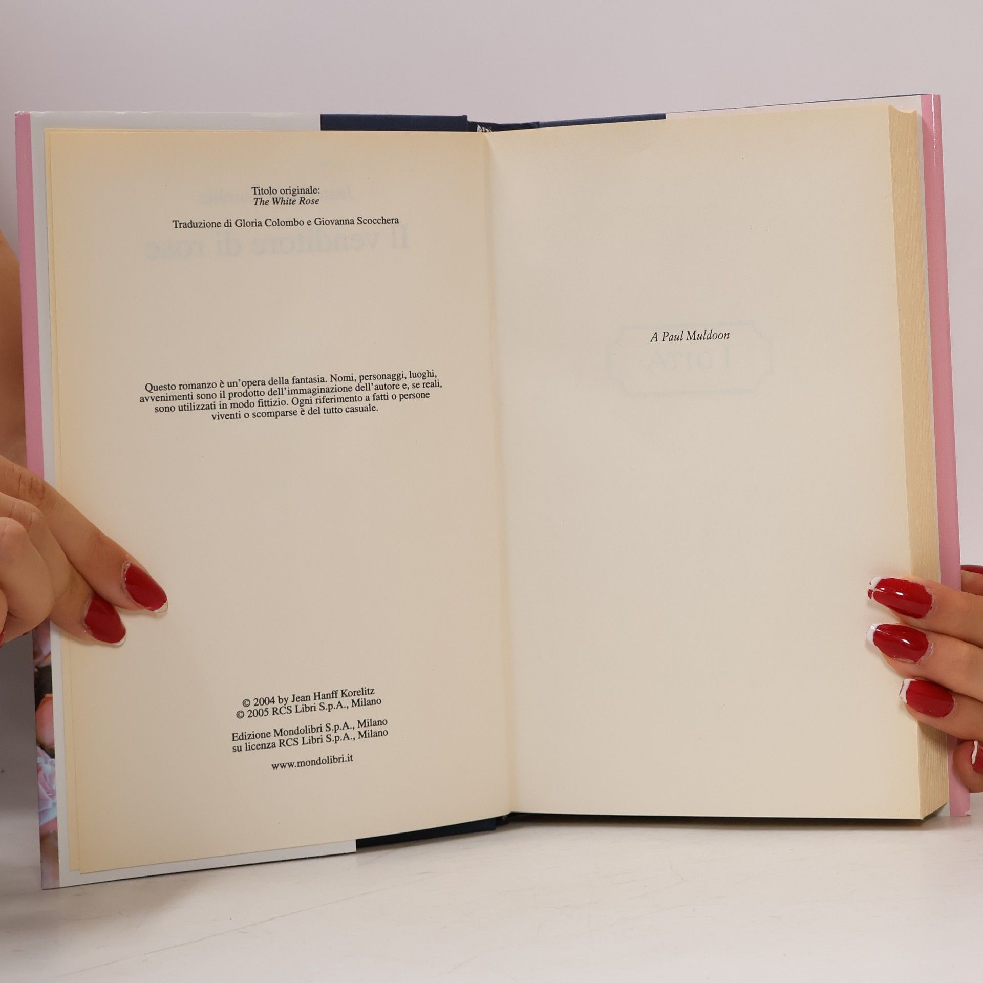 Jean Hanff Korelitz Il Venditore di Rose